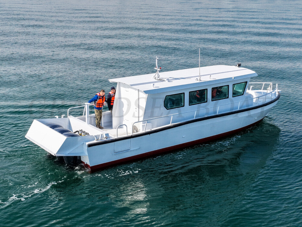 Grandsea 12m Military Bullet Proof Carbon Fiber Boat High Speed Police Armored Patrol Boat for Sale