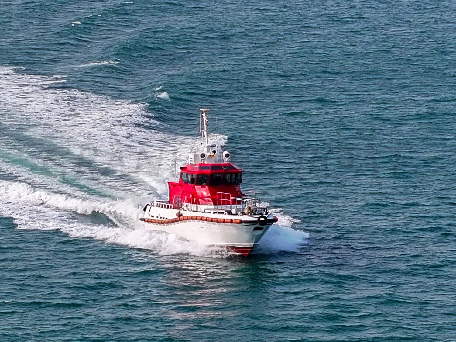 Grandsea 21m Pilot Boats in Rough Seas
