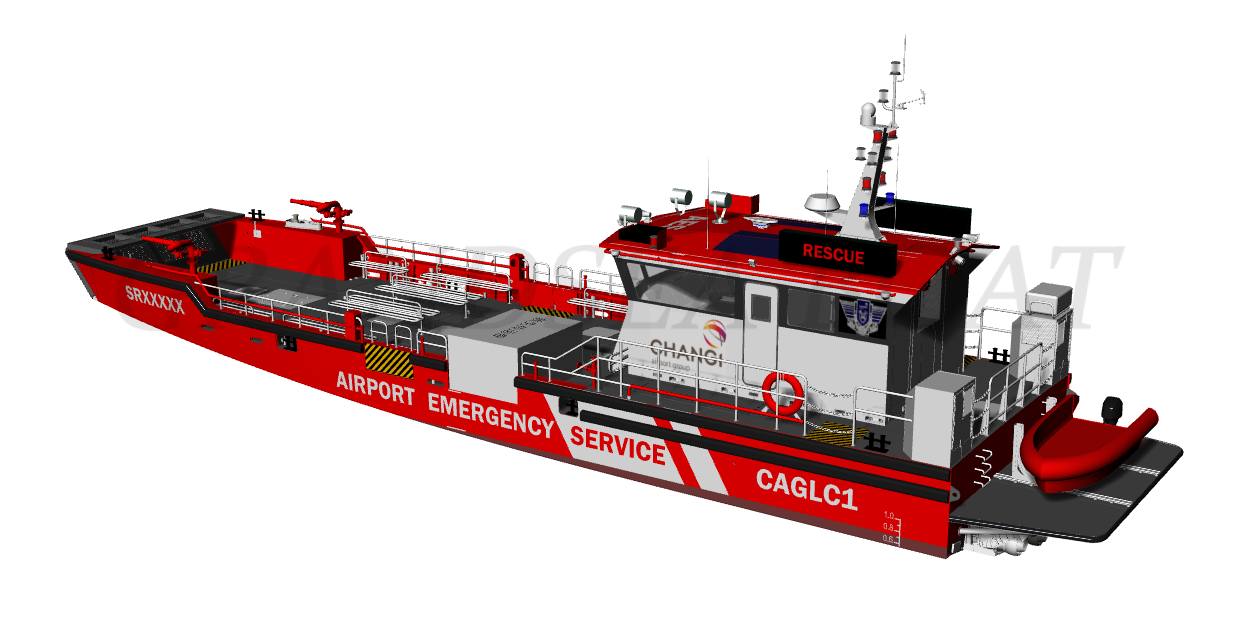 Grandsea 23m Aluminum Firefighting Boat