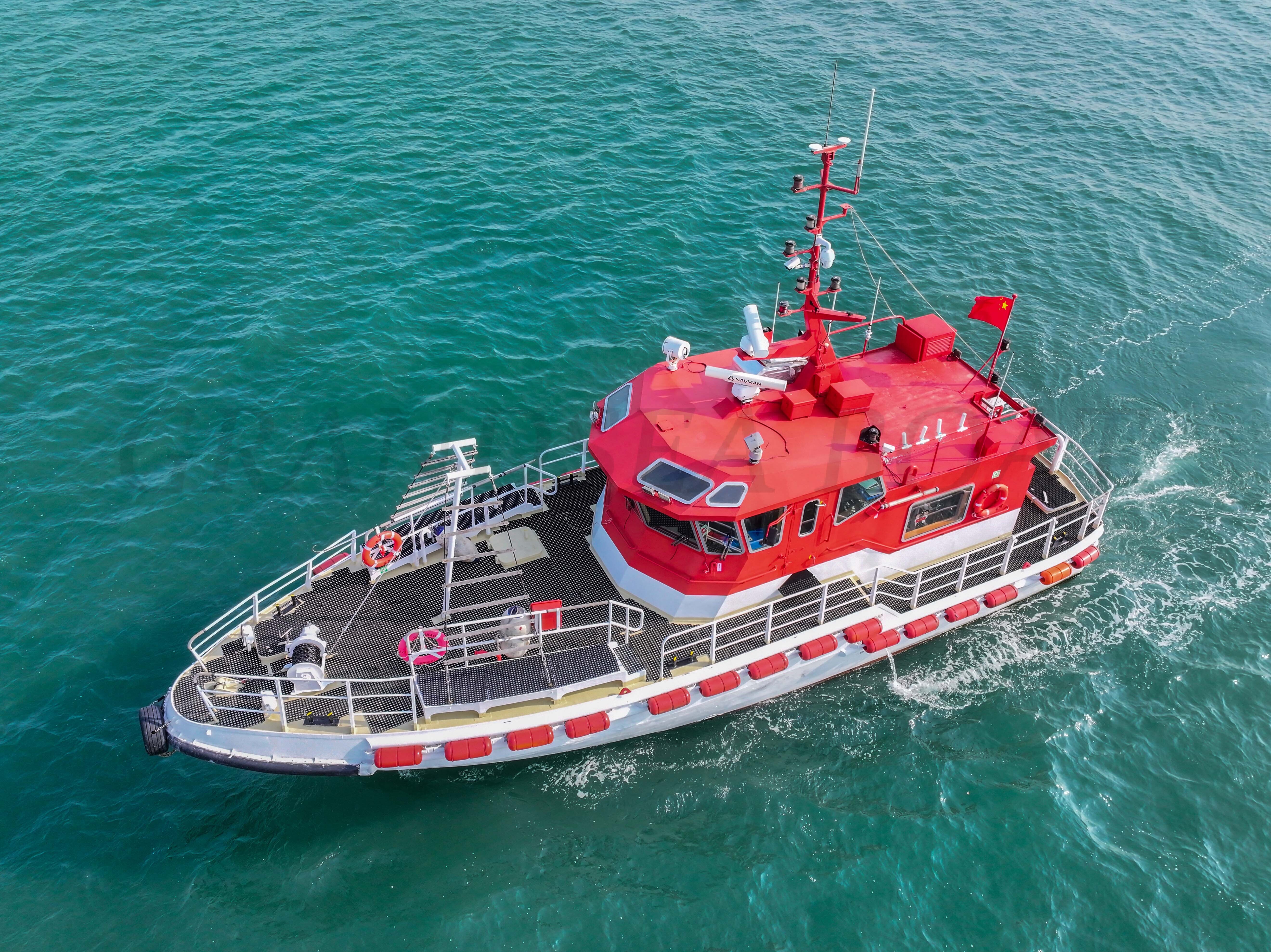 Grandsea 21m Pilot Boats in Rough Seas