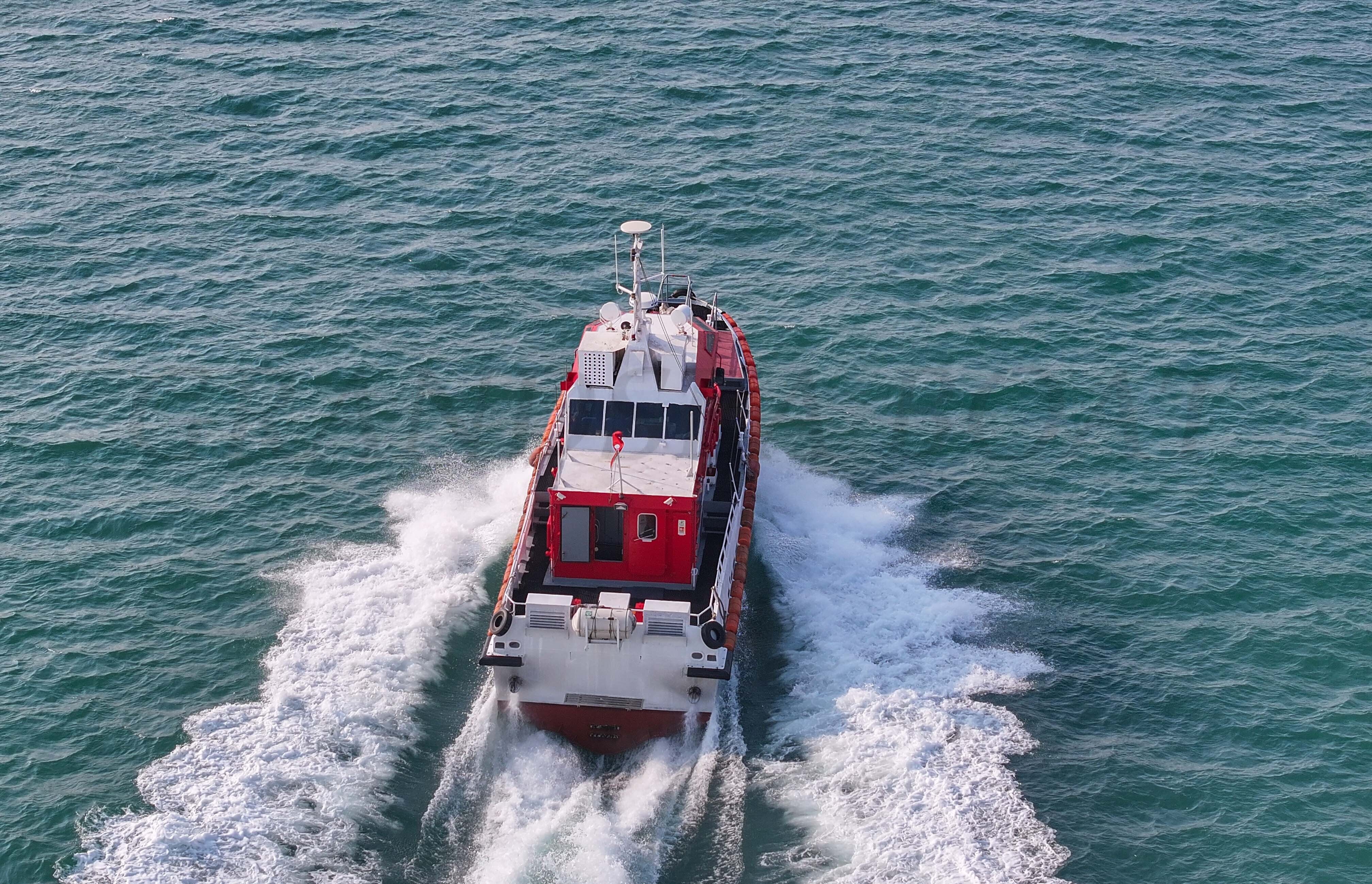 Grandsea 21m Pilot Boats in Rough Seas
