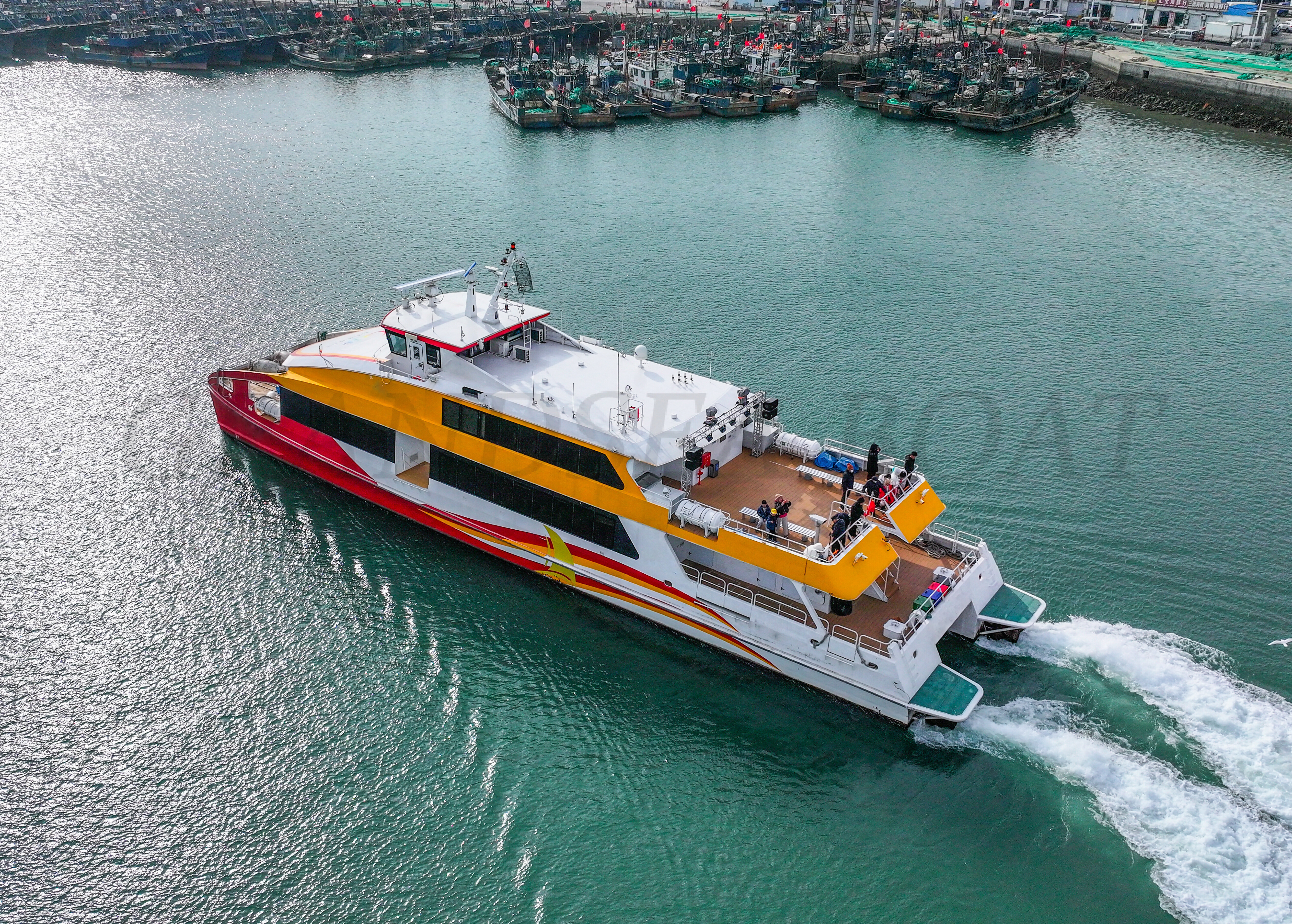 Grandsea 350 Passengers 35m/115ft Catamaran Ferry Boat for Sale