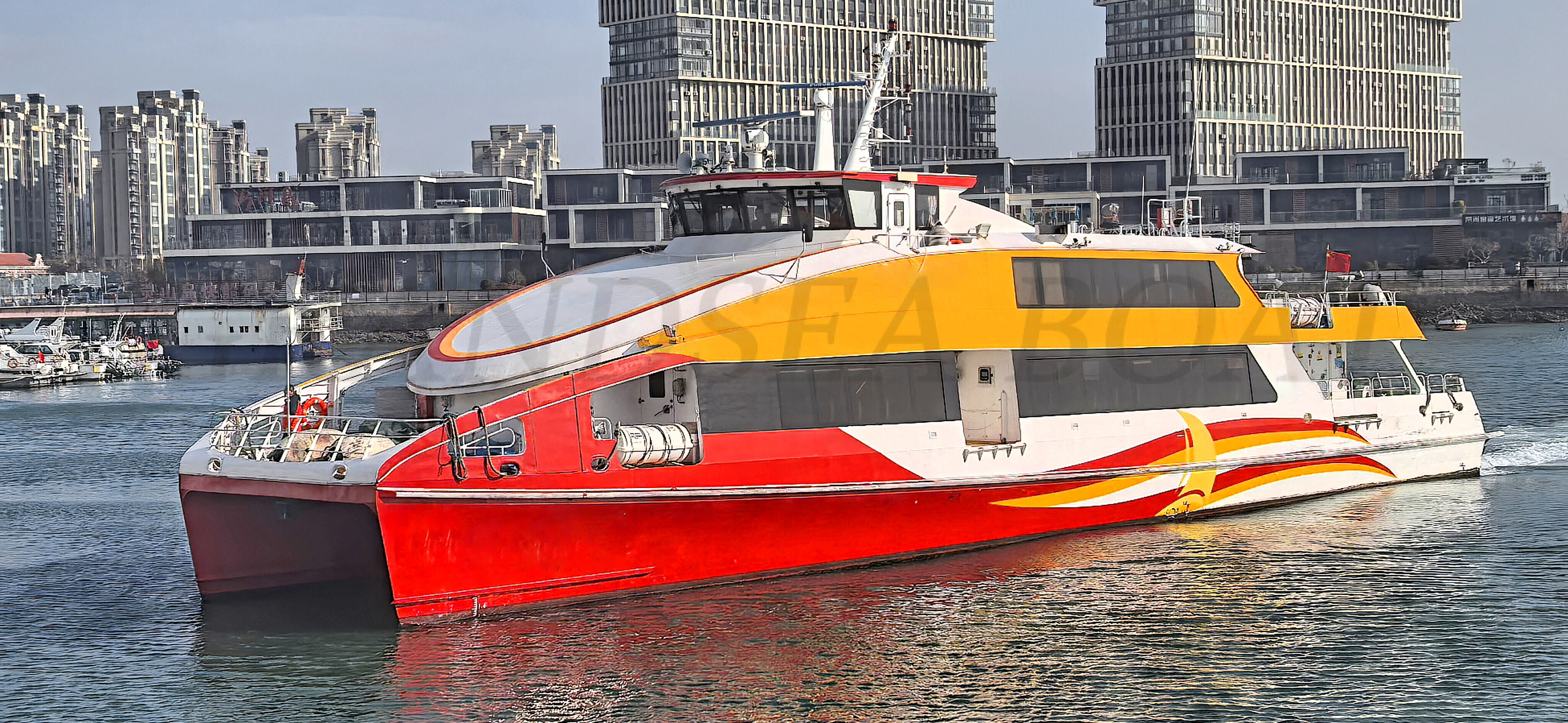 Grandsea 350 Passengers 35m/115ft Catamaran Ferry Boat for Sale