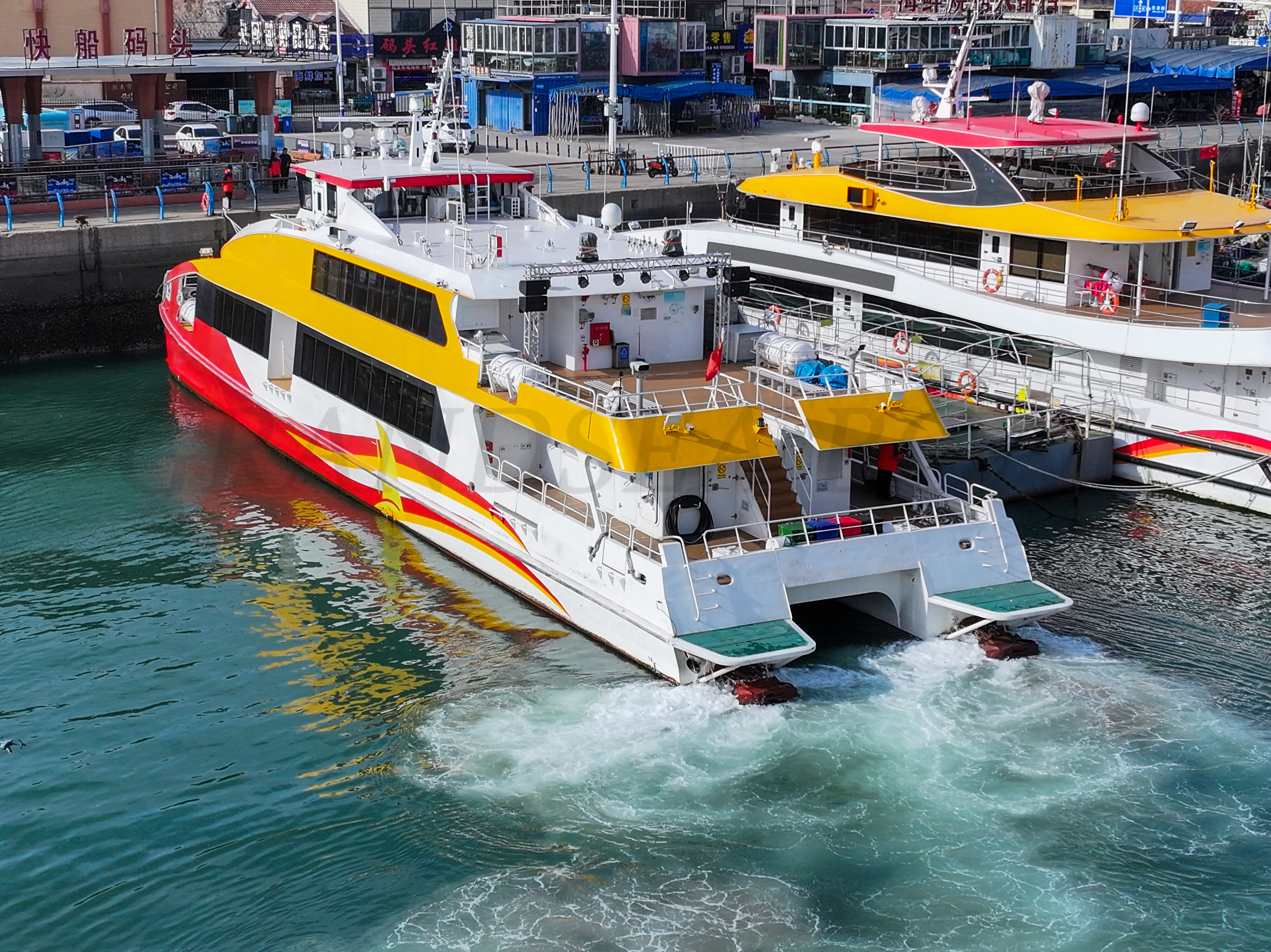 Grandsea 350 Passengers 35m/115ft Catamaran Ferry Boat for Sale