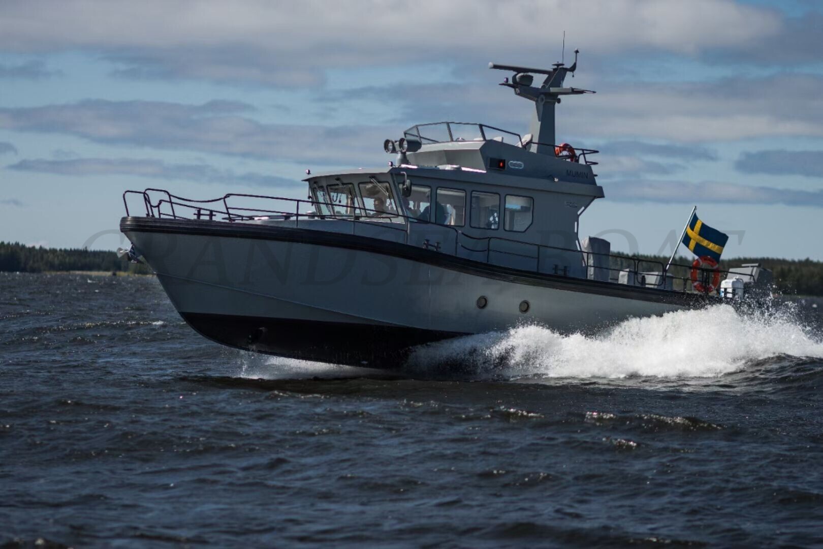 Grandsea 18.5m Patrol Boat High-Speed Jet Propulsion 56 knots for sale