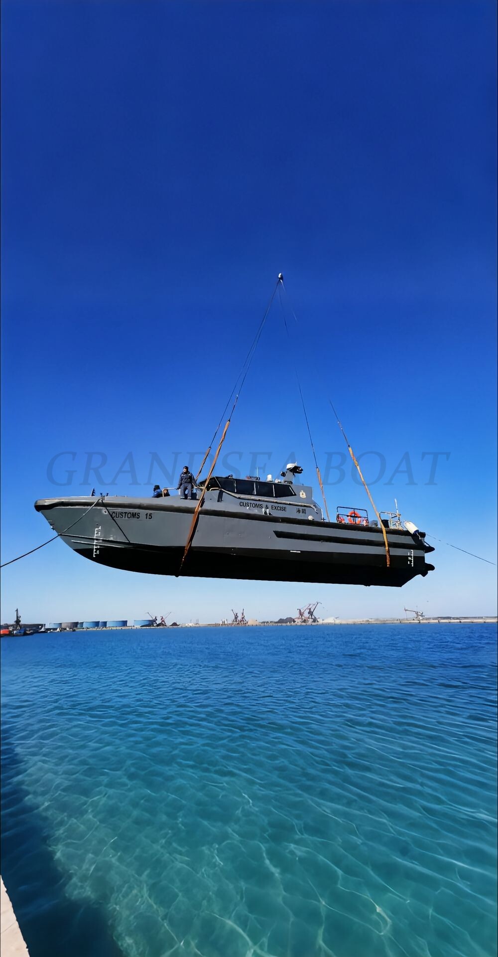 Grandsea 18.5m Patrol Boat High-Speed Jet Propulsion 56 knots for sale