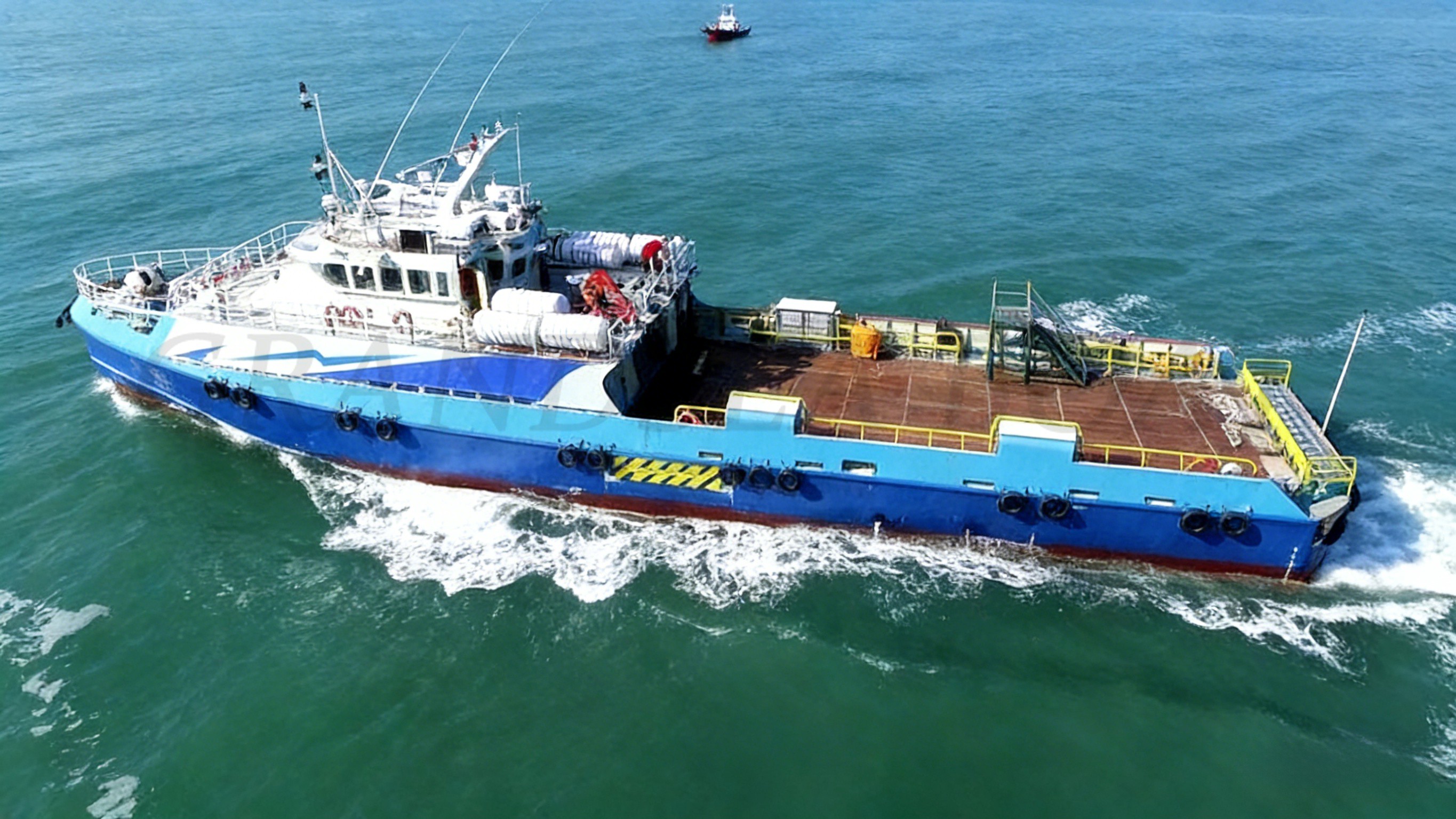 Grandsea 40m Aluminum Supply Crew Utility Vessels For Sale