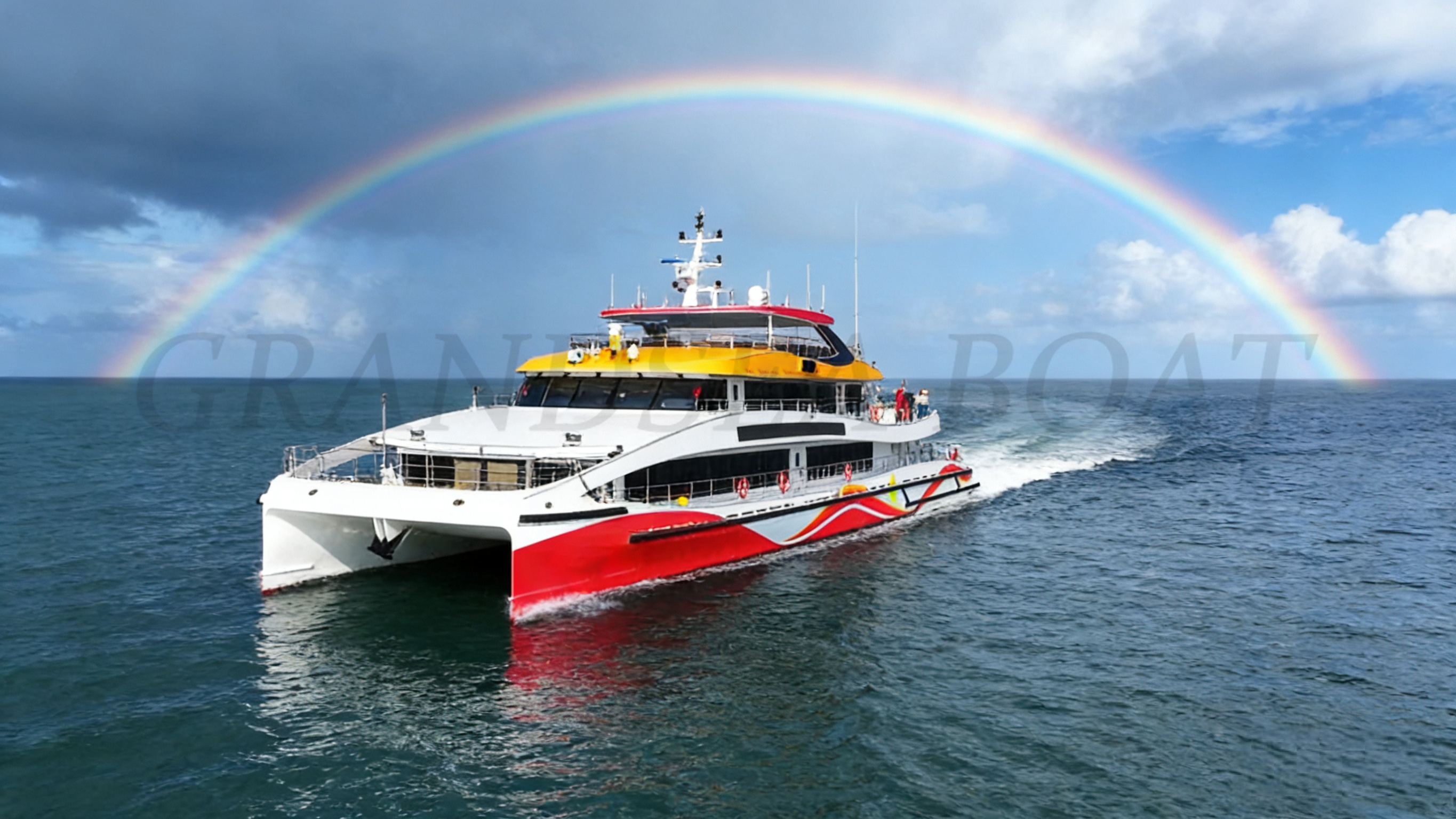 Grandsea 380 Passengers 36m/118ft Catamaran Ferry Boat for Sale