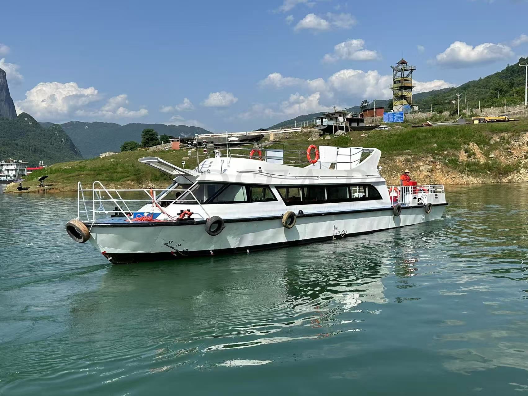 Grandsea 18.8m/65ft 50-Passenger Aluminum Boat Lake Boat 