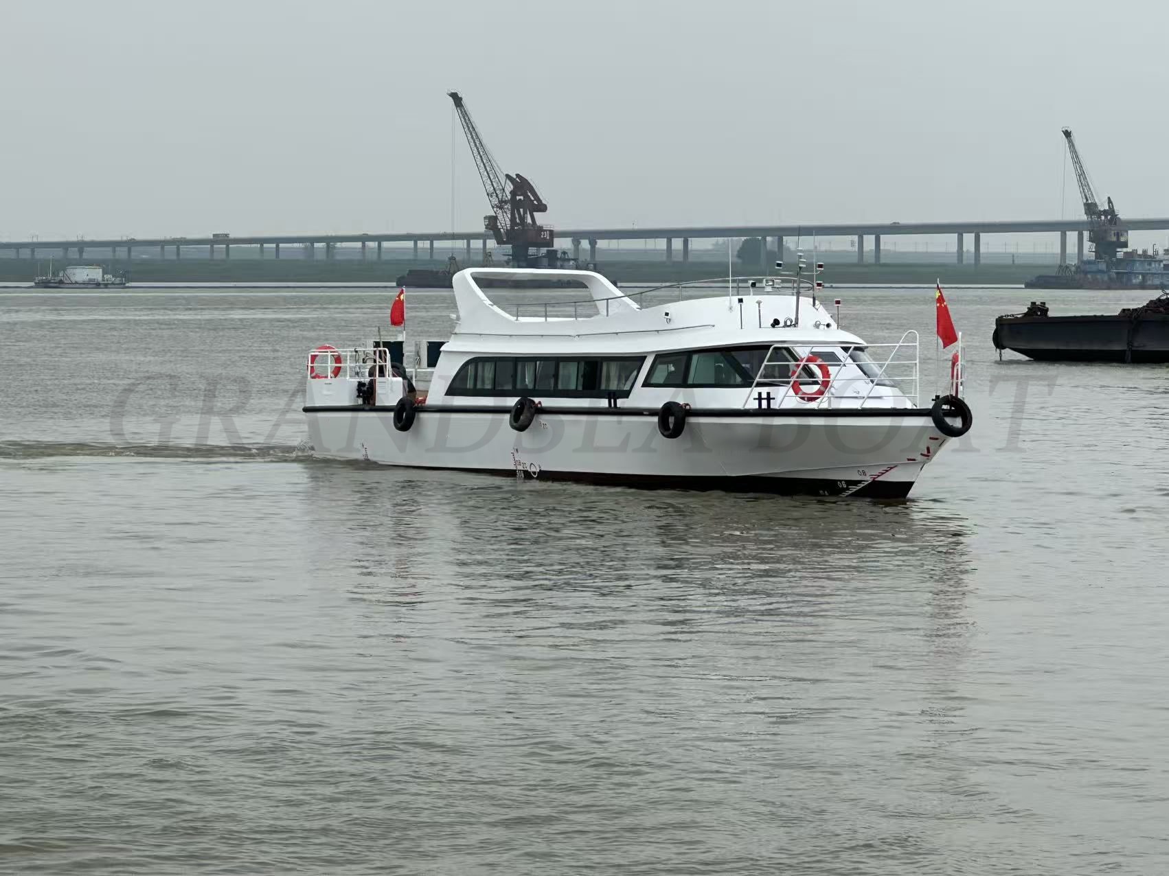 Grandsea 18.8m/65ft 50-Passenger Aluminum Boat Lake Boat 