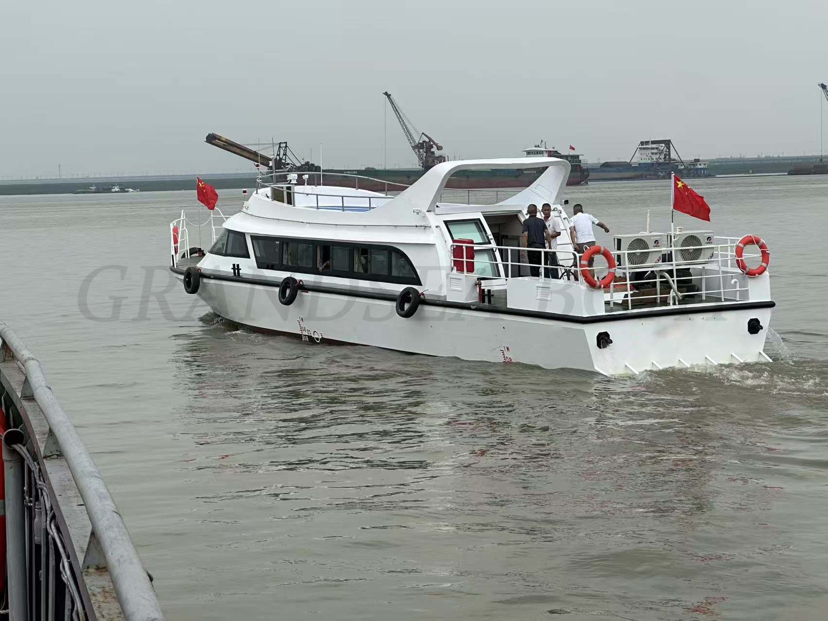 Grandsea 18.8m/65ft 50-Passenger Aluminum Boat Lake Boat 
