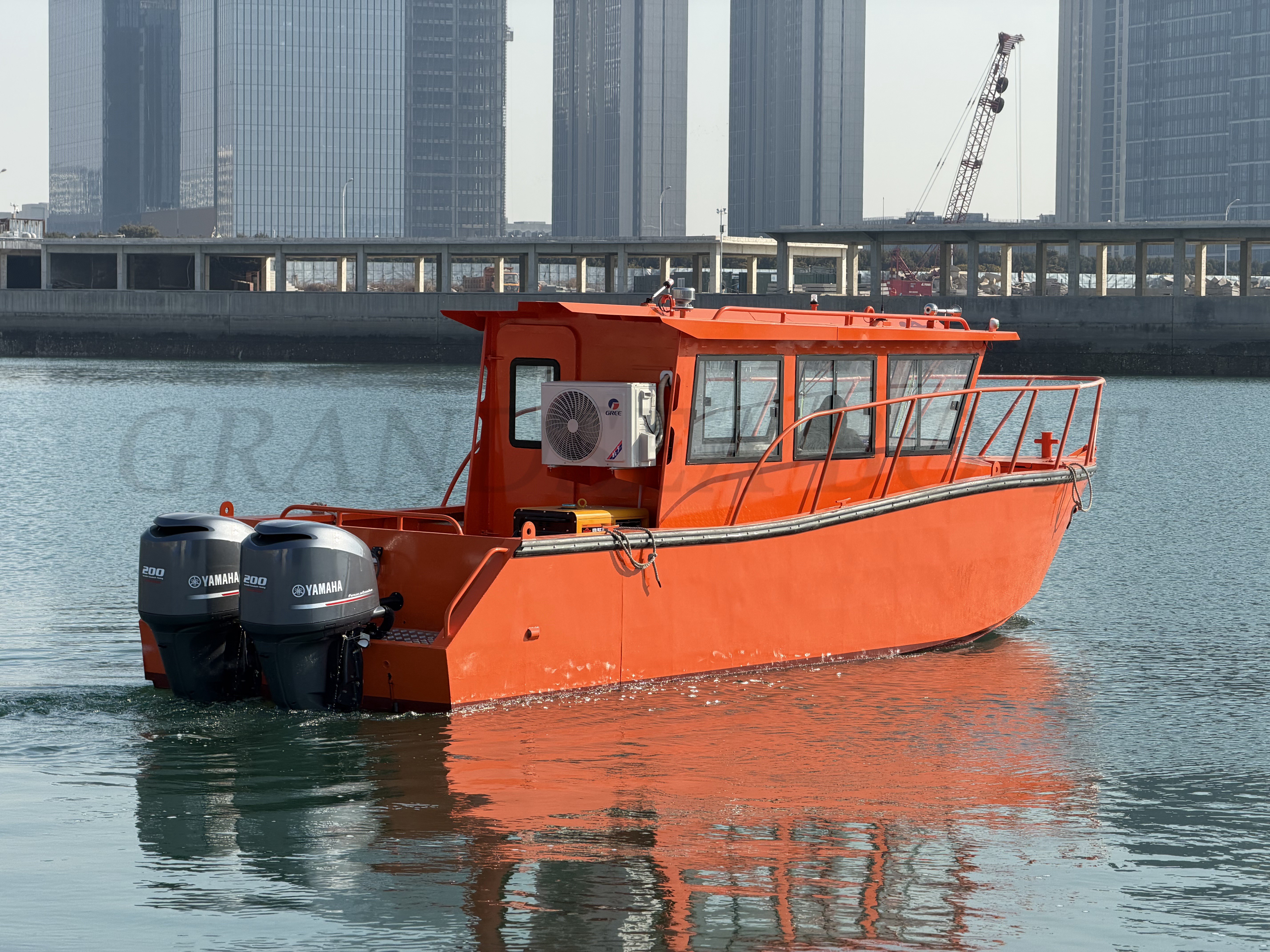Grandsea 9.6m High Speed Police Patrol Military Boat For Sale