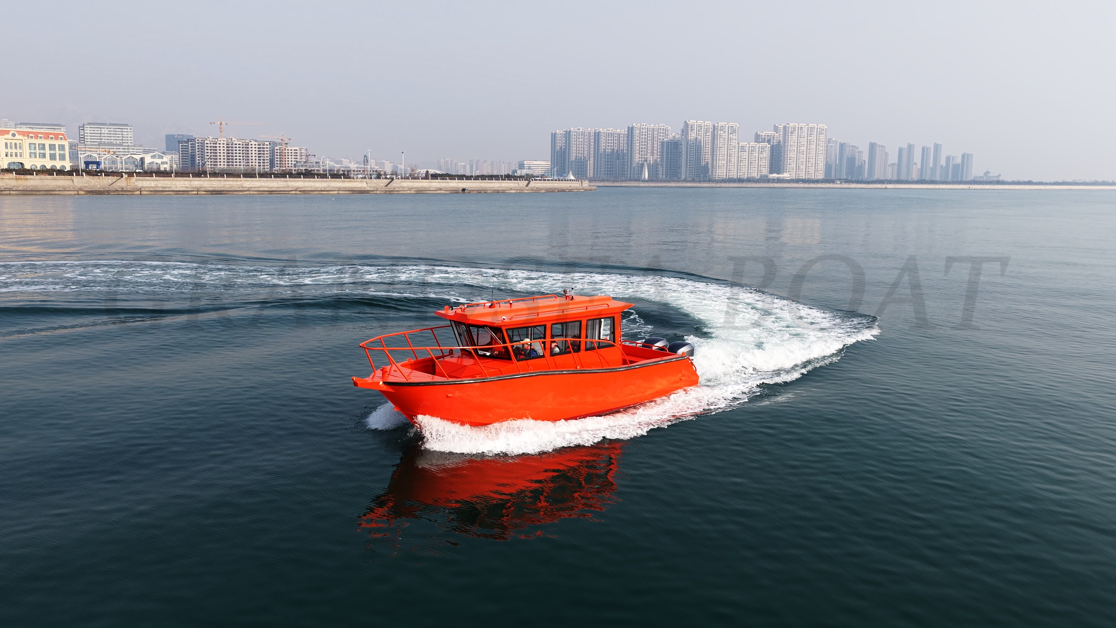 Grandsea 9.6m High Speed Police Patrol Military Boat For Sale