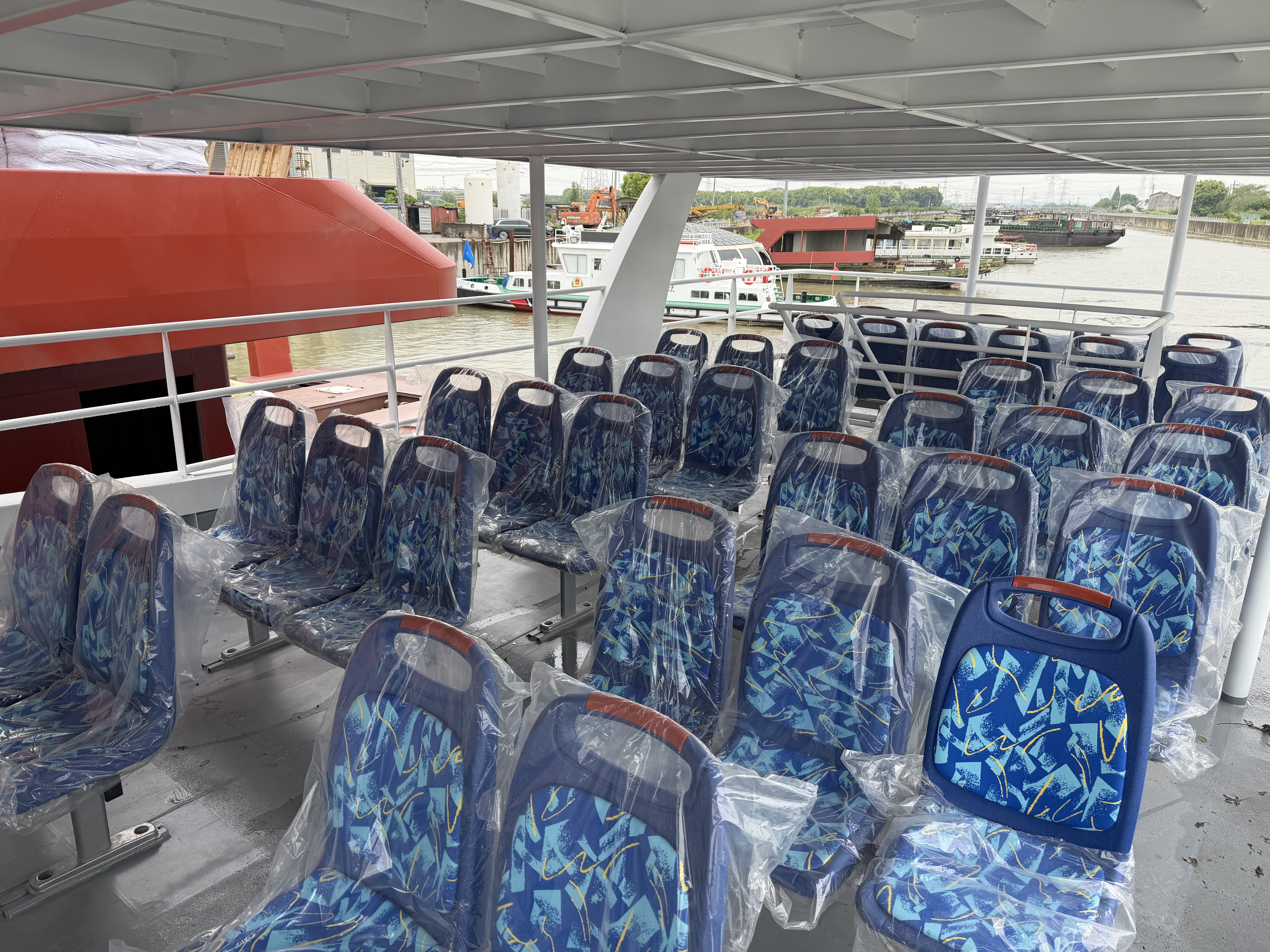 Grandsea 17m Aluminum 110seater Water Taxi Bus Catamaran Ferry Boat for sale