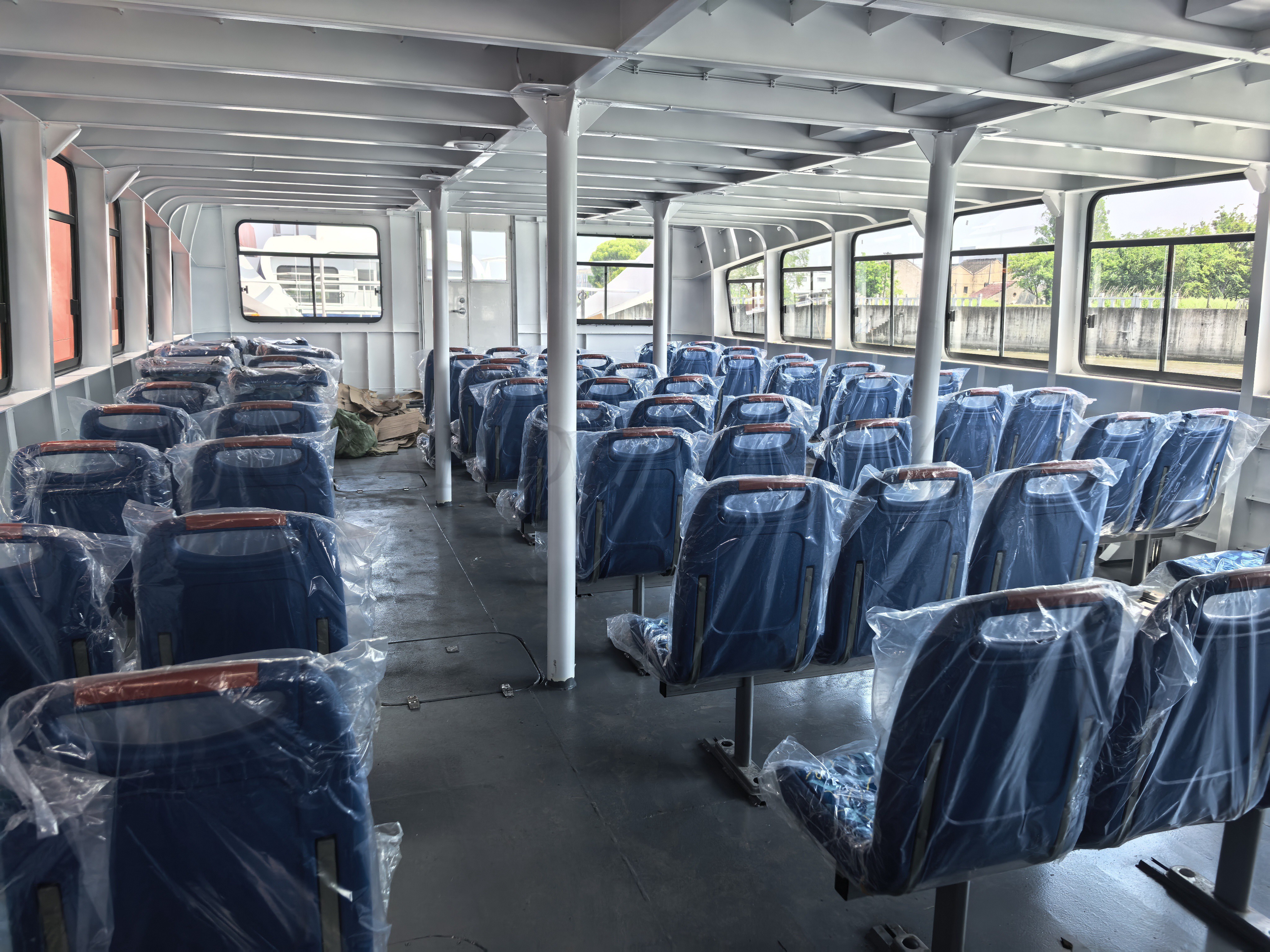 Grandsea 17m Aluminum 110seater Water Taxi Bus Catamaran Ferry Boat for sale