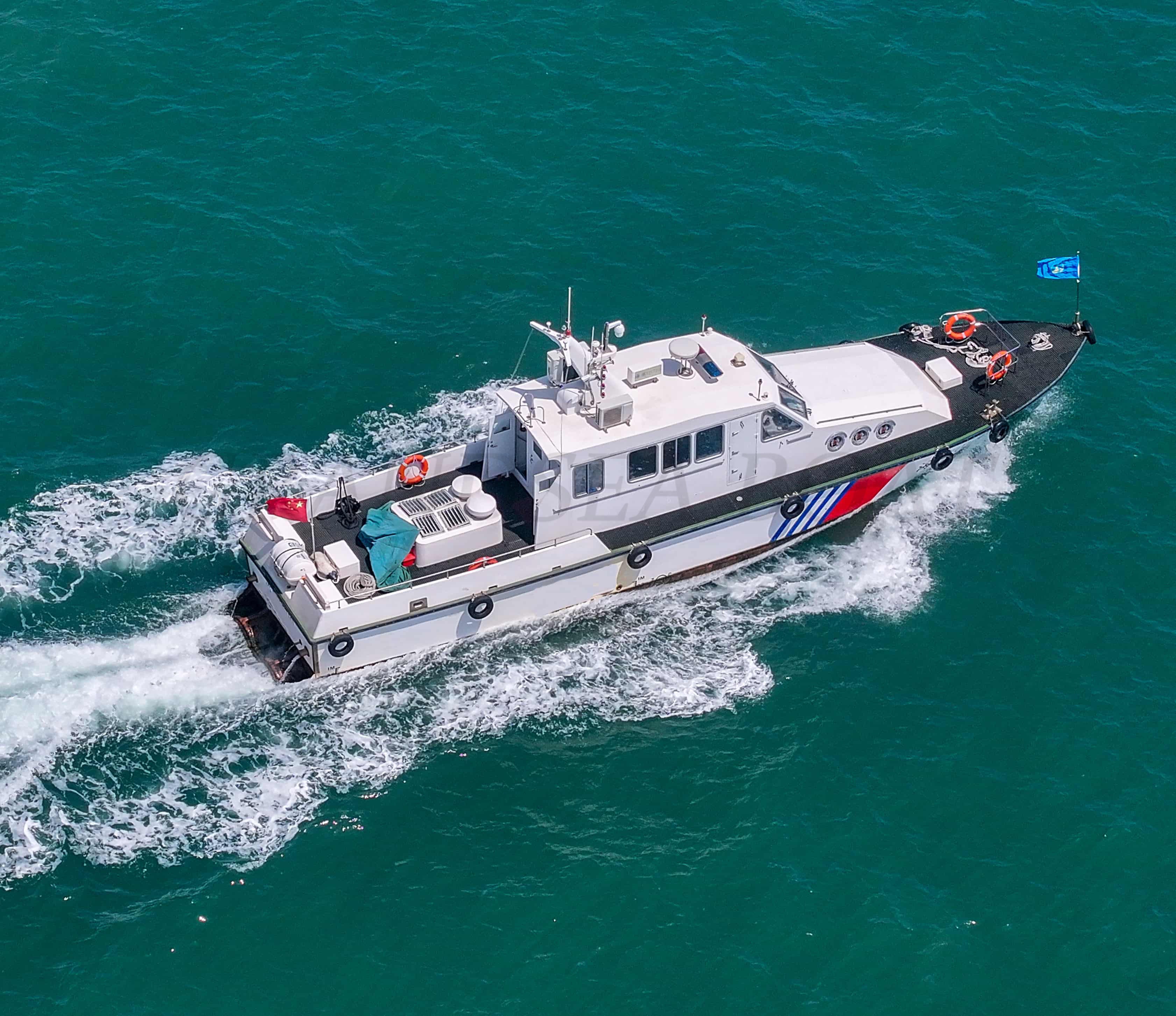 Grandsea 18m Monohull Fiberglass Fishing and Police Patrol Boat for sale