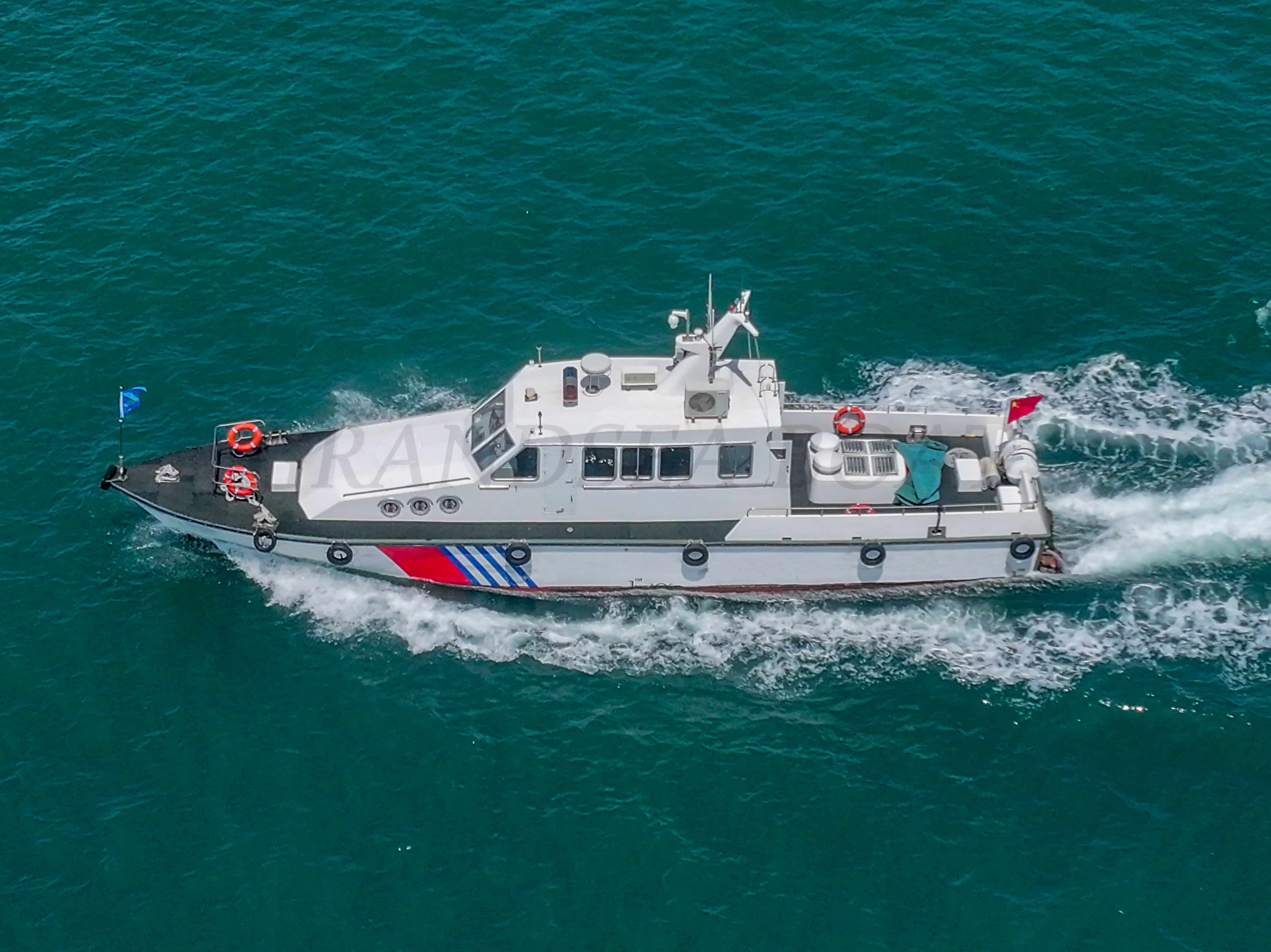 Grandsea 18m Monohull Fiberglass Fishing and Police Patrol Boat for sale