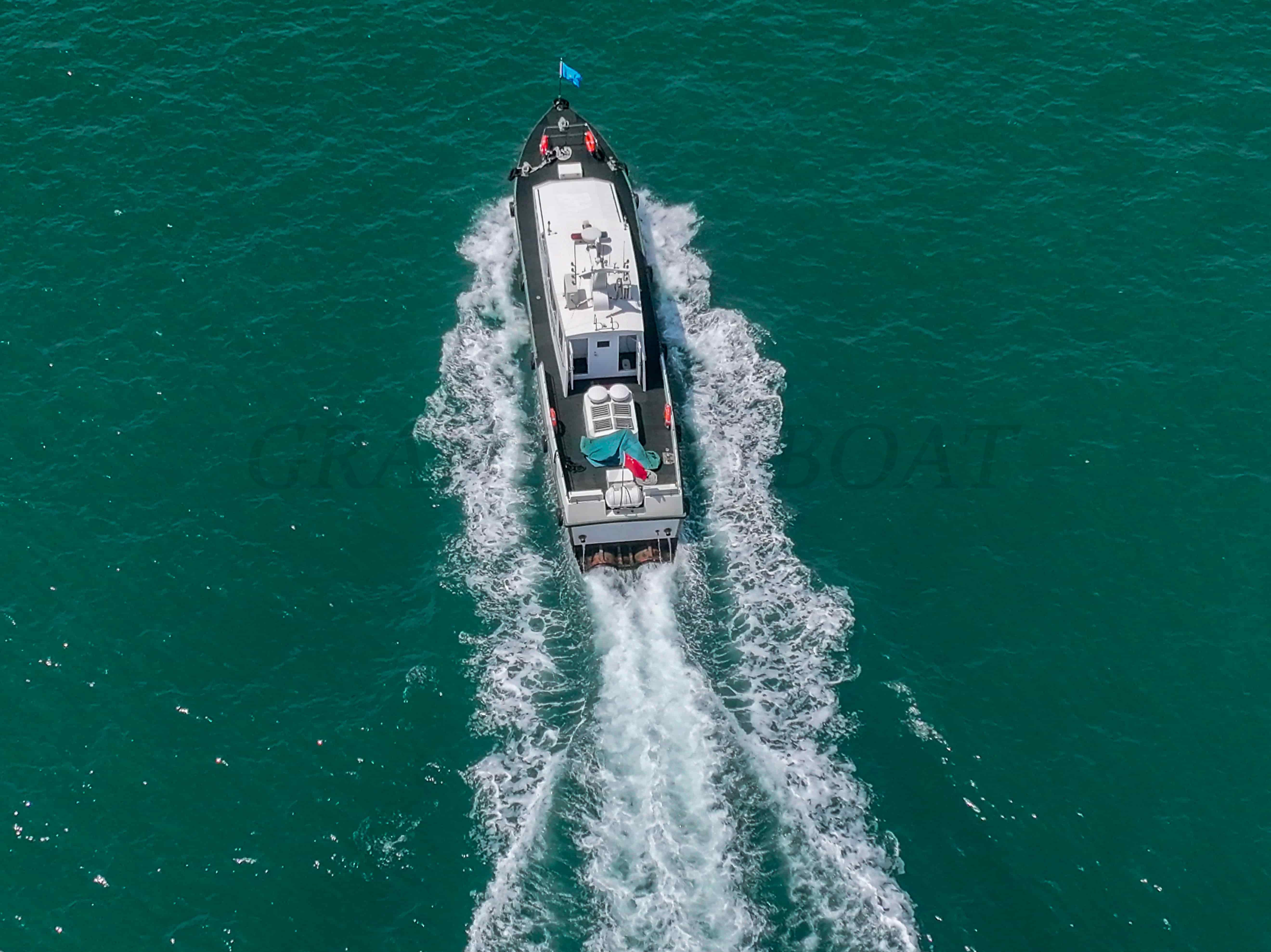 Grandsea 18m Monohull Fiberglass Fishing and Police Patrol Boat for sale