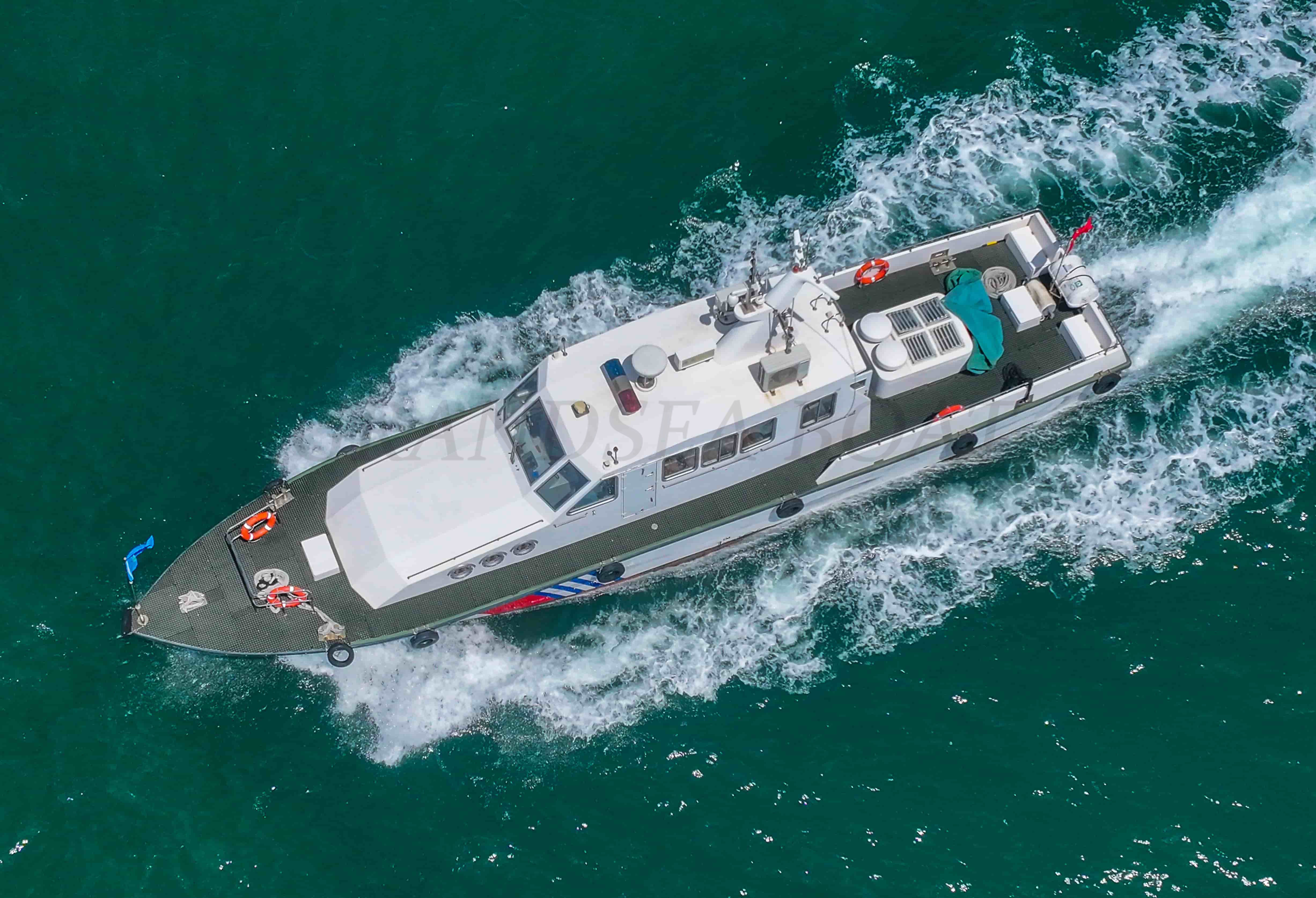 Grandsea 18m Monohull Fiberglass Fishing and Police Patrol Boat for sale