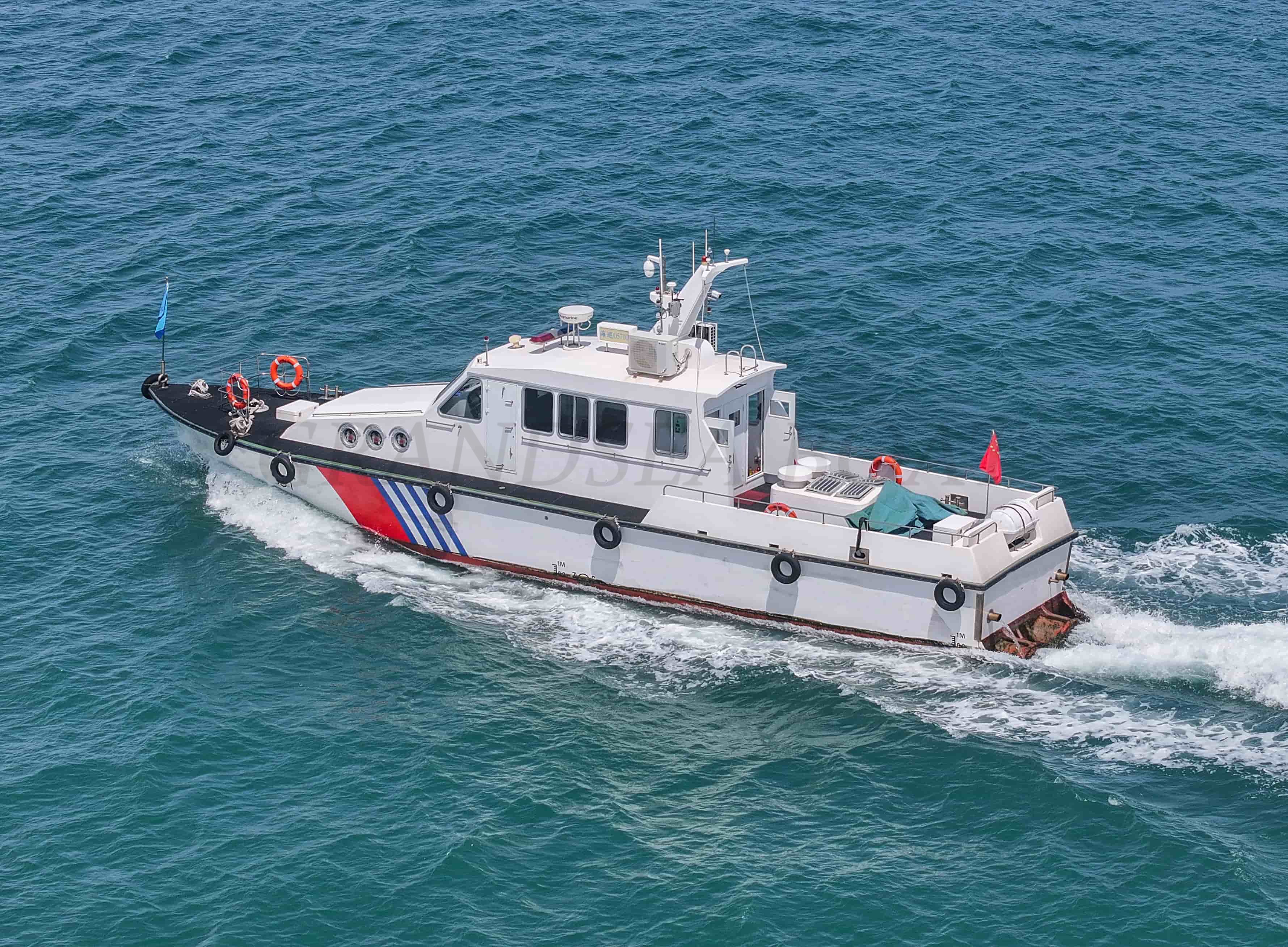Grandsea 18m Monohull Fiberglass Fishing and Police Patrol Boat for sale