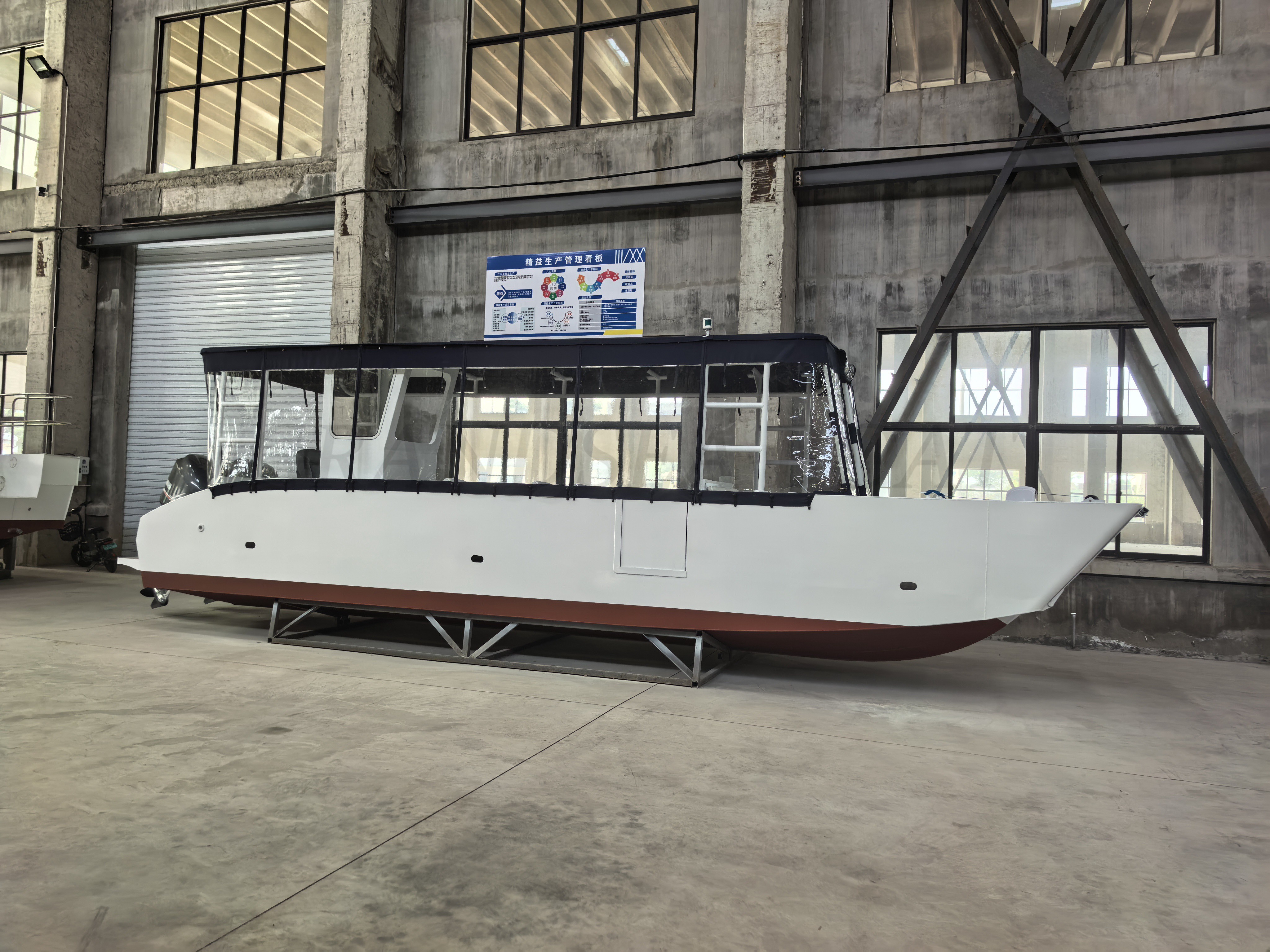 Grandsea 31ft Aluminium 12 persons Tender Boat Passenger Boat for sale