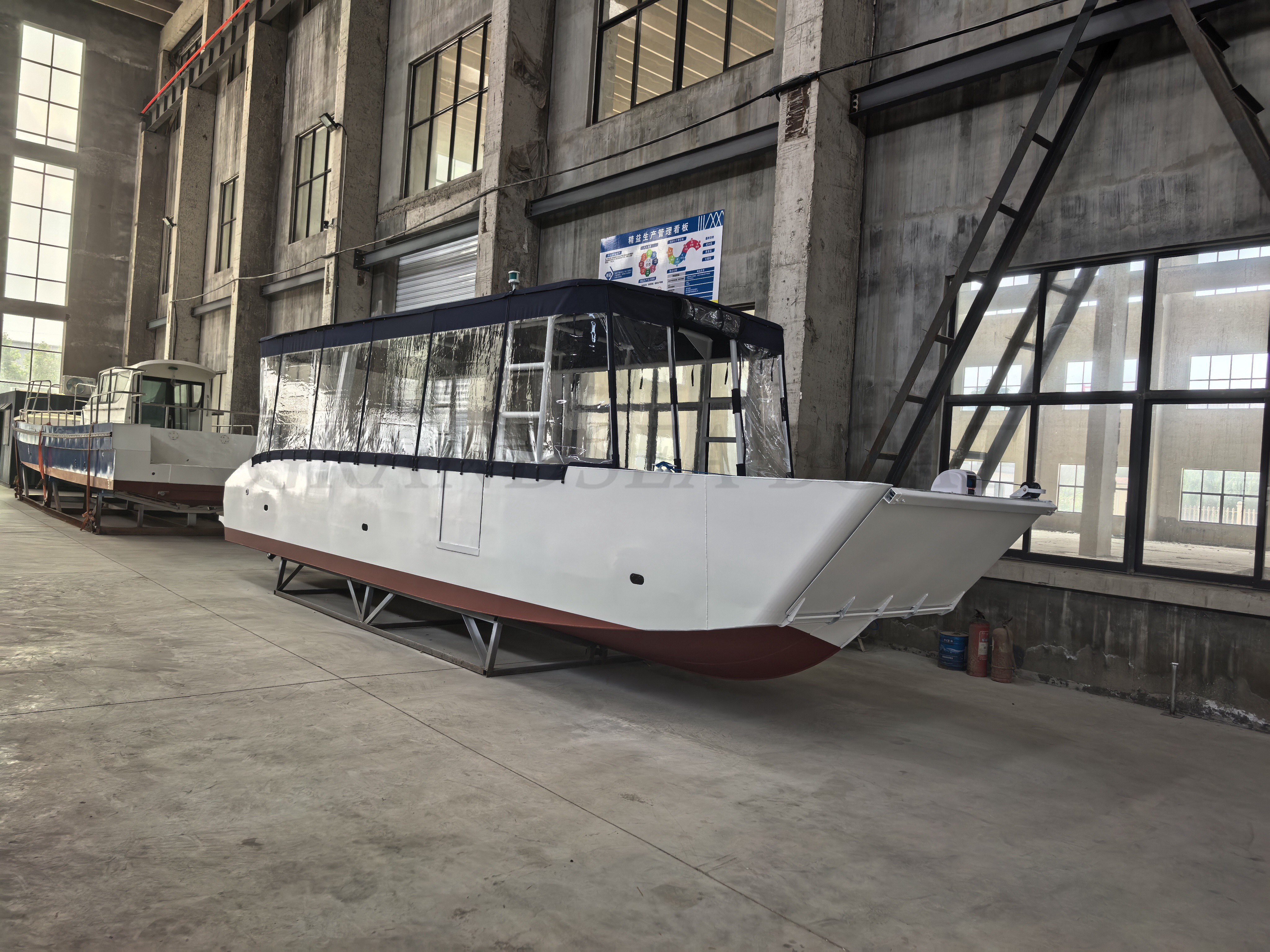 Grandsea 31ft Aluminium 12 persons Tender Boat Passenger Boat for sale