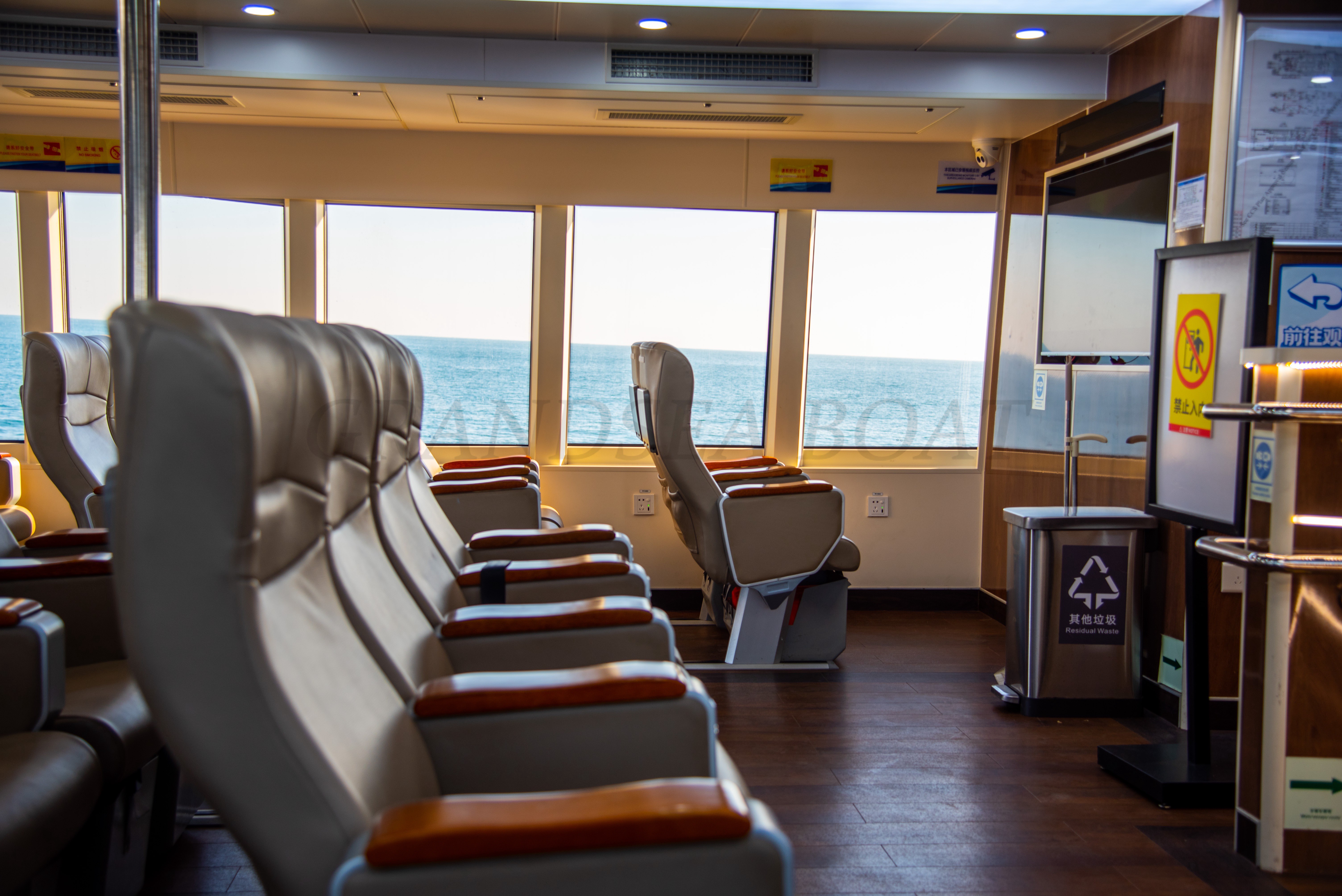 Grandsea 33m 300seats aluminum ferry ship catamaran ferry boat for sale