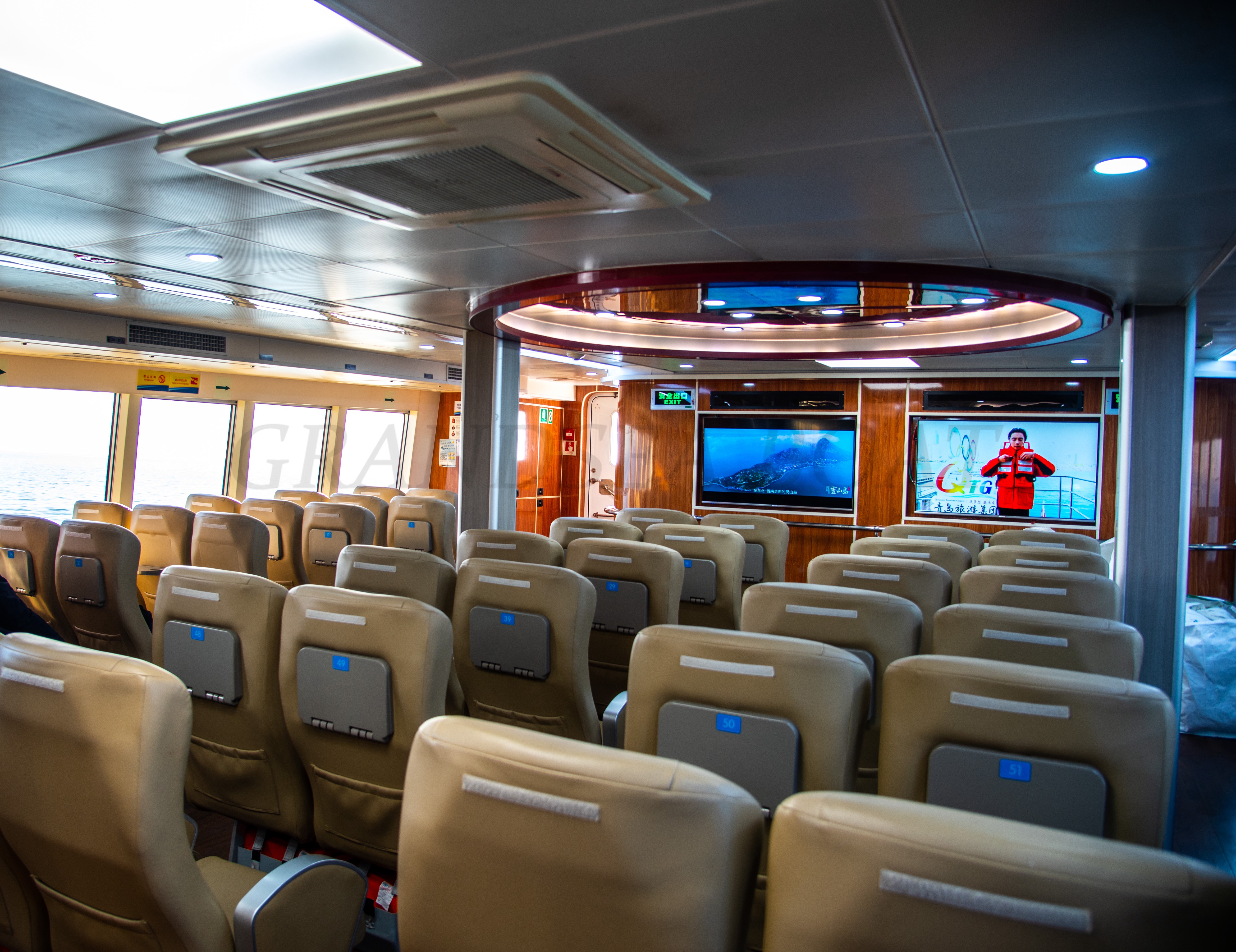 Grandsea 33m 300seats aluminum ferry ship catamaran ferry boat for sale