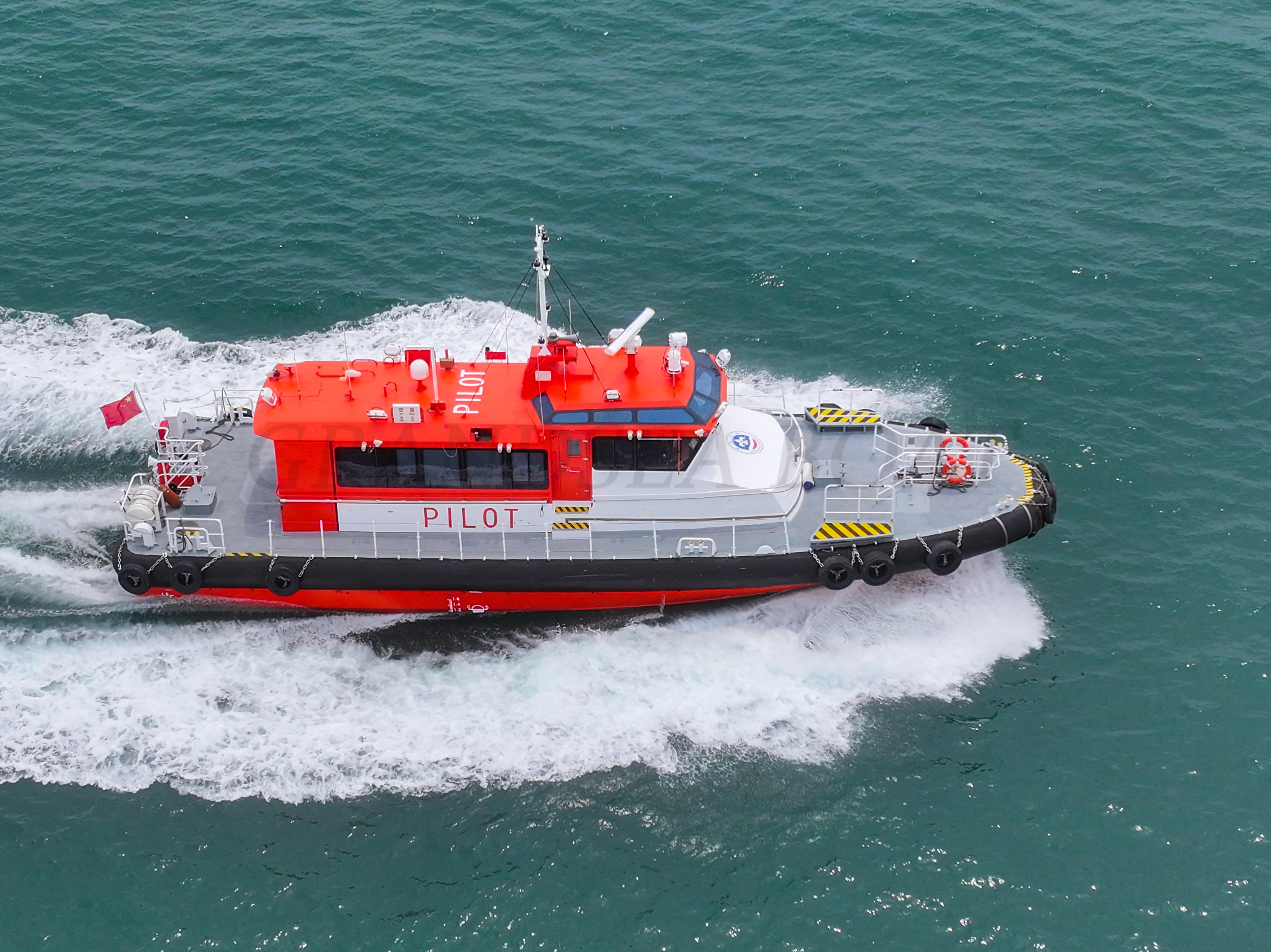 Grandsea 21.9m Aluminum Pilot Boat Patrol Vessel for sale rough sea use