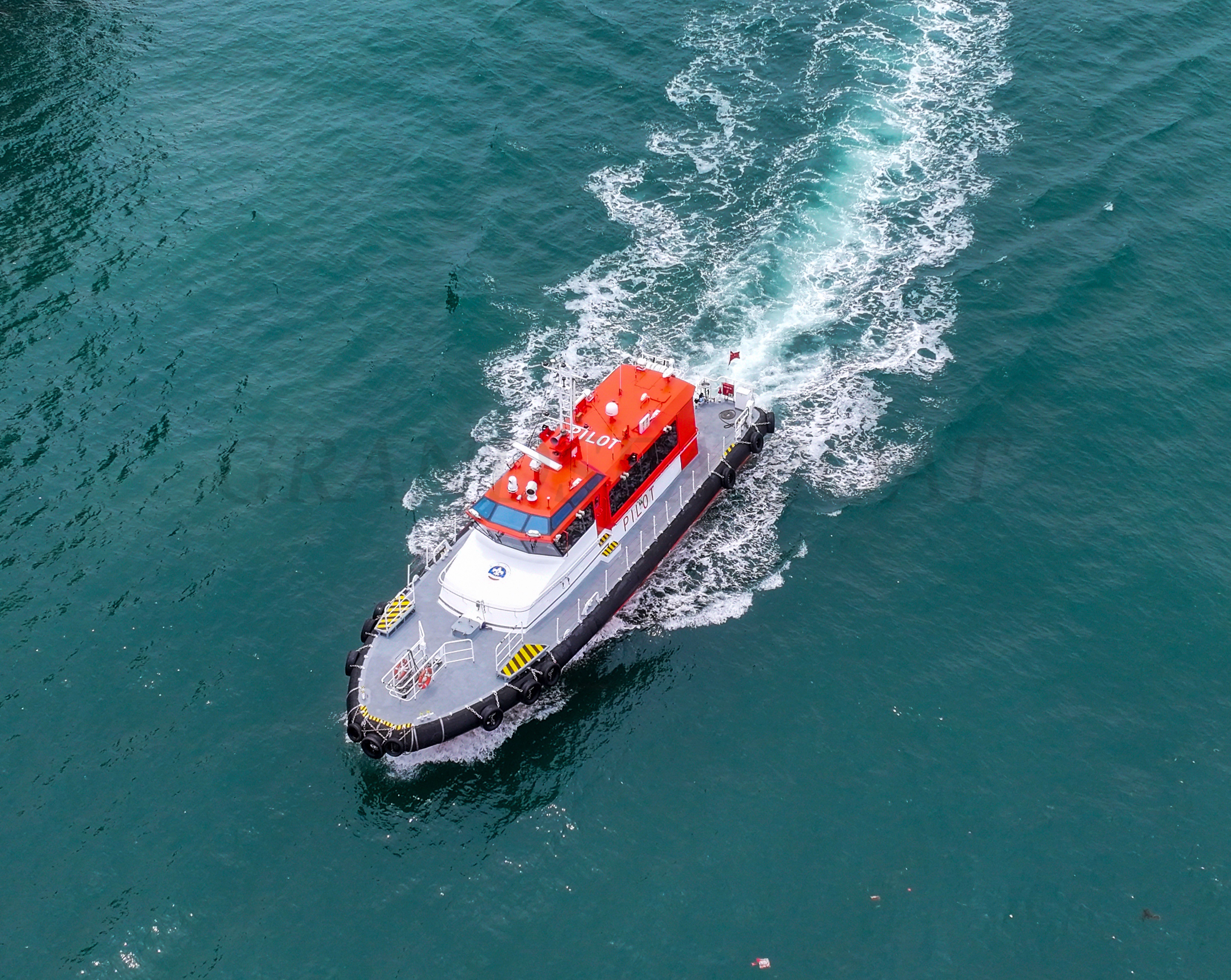 Grandsea 21.9m Aluminum Pilot Boat Patrol Vessel for sale rough sea use