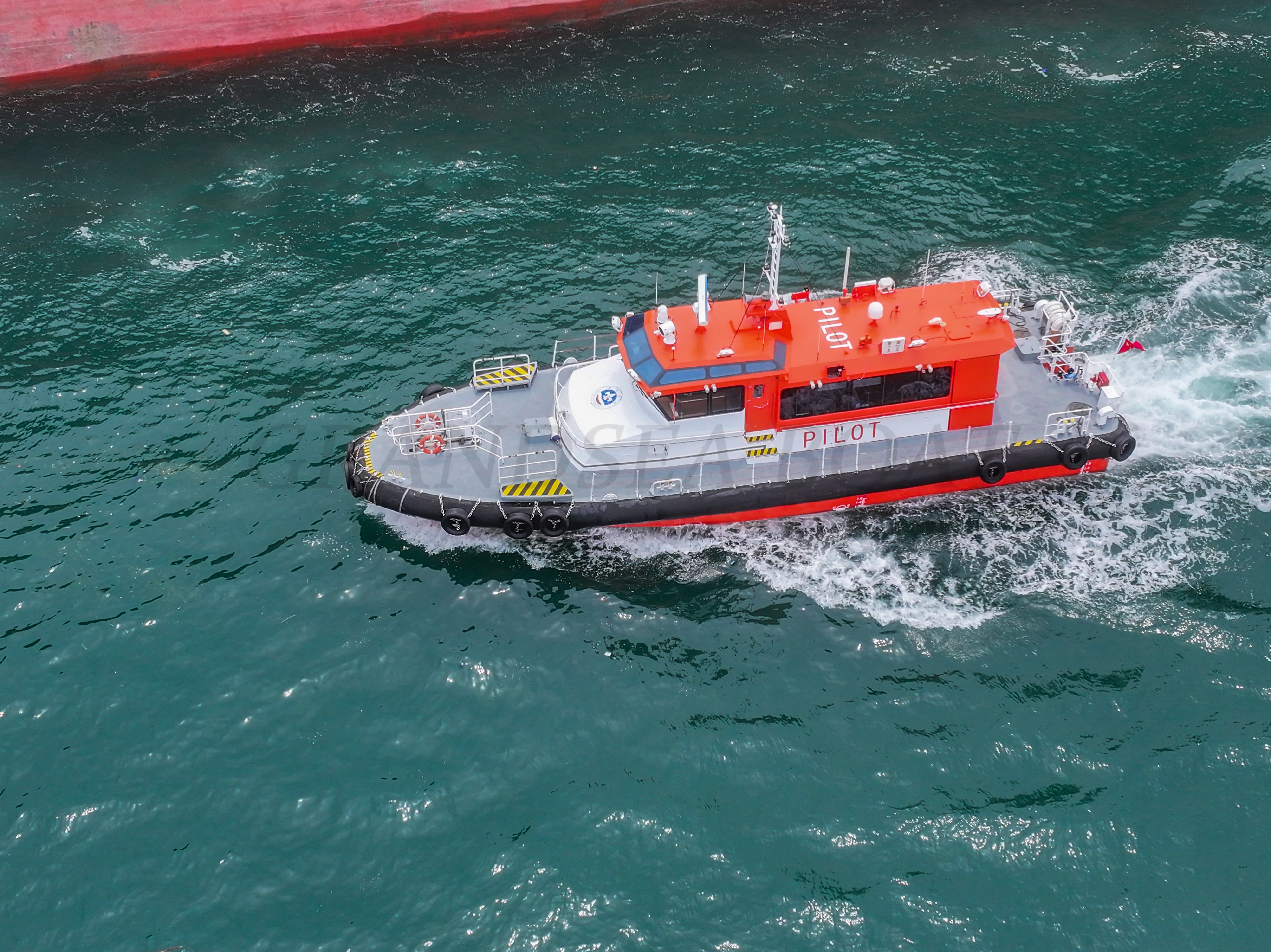 Grandsea 21.9m Aluminum Pilot Boat Patrol Vessel for sale rough sea use