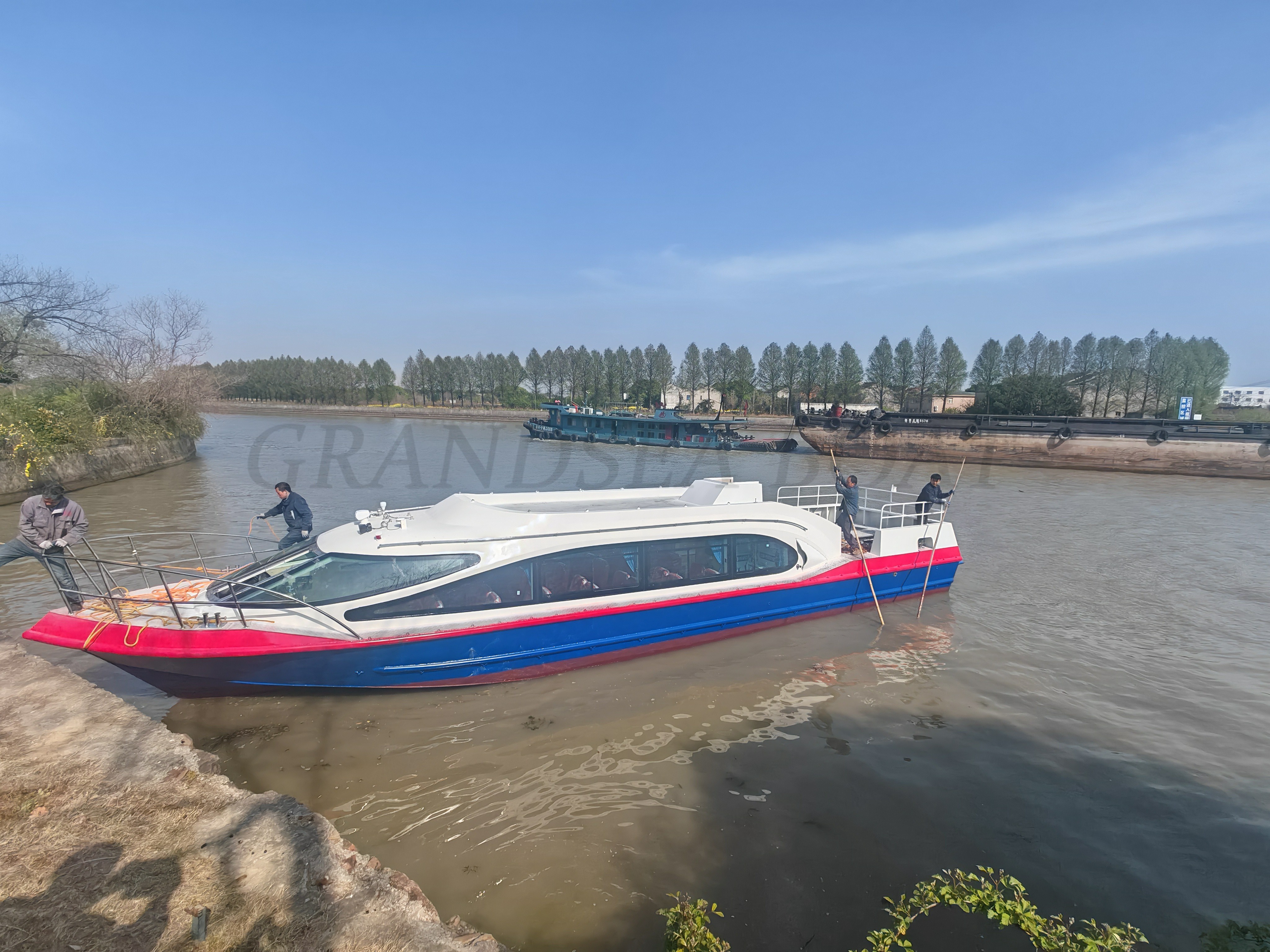Grandsea 45 Persons Aluminum Fast Passenger Ferry Jet Boats for Sale