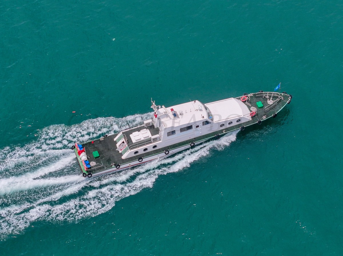 Grandsea Length 26m Aluminum River Patrol boat builder Law Enforcement Boat