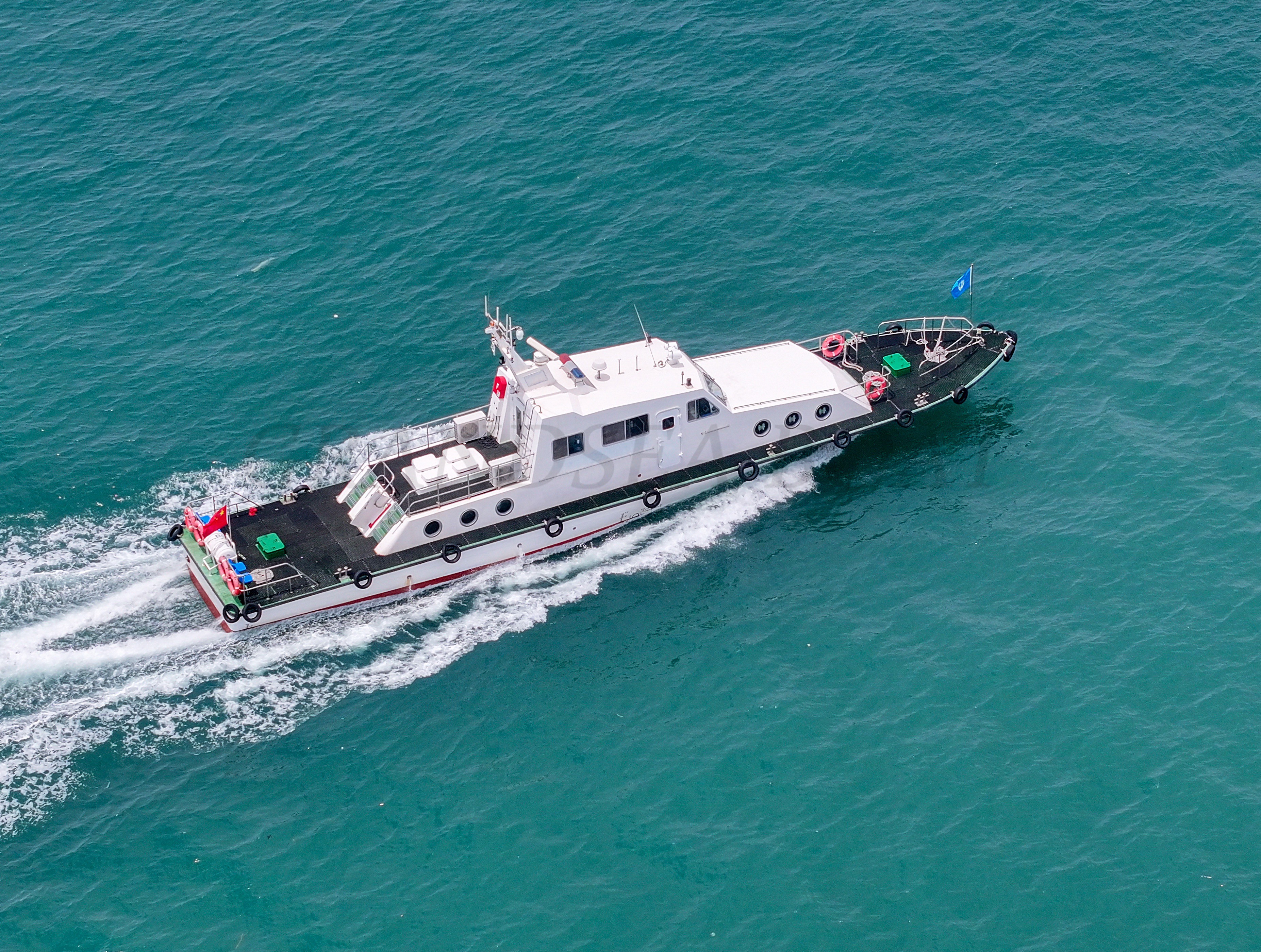 Grandsea Length 26m Aluminum River Patrol boat builder Law Enforcement Boat