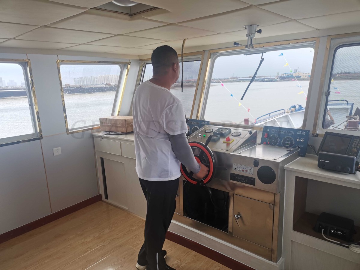 Grandsea 30m Steel Hull Buoy Tender Navigation Aid Boat for sale