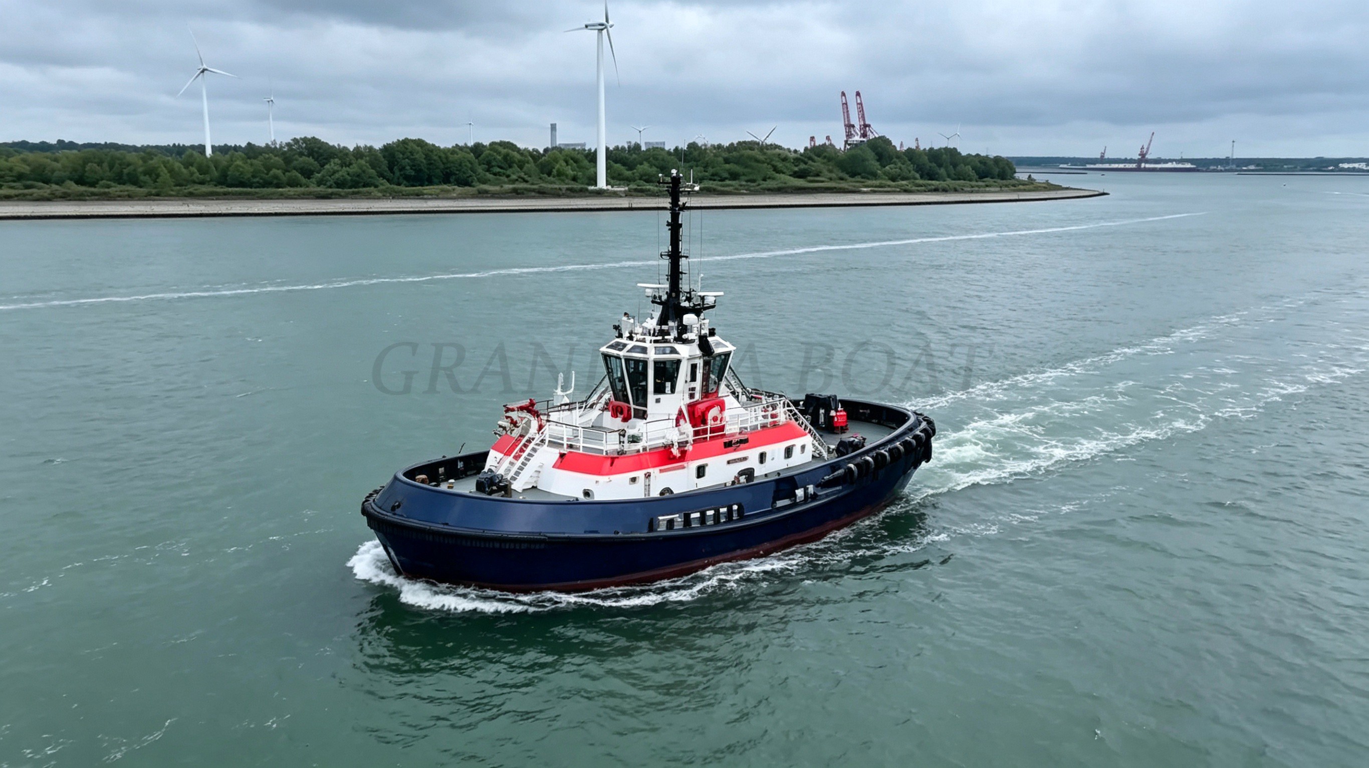 Grandsea 28m 3200hp 42t Bollard Pull tugboat ASD tug boat for sale