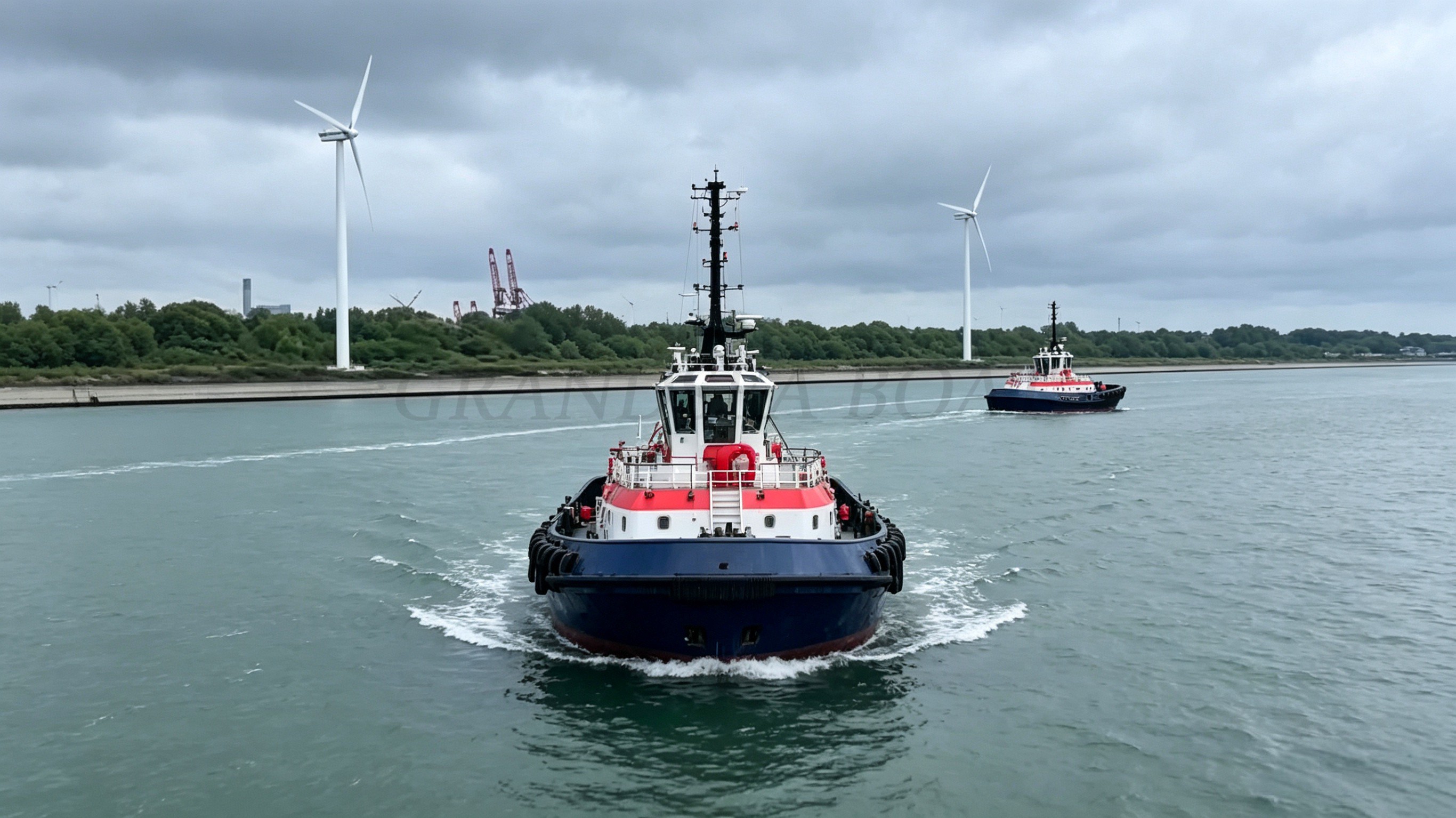 Grandsea 28m 3200hp 42t Bollard Pull tugboat ASD tug boat for sale