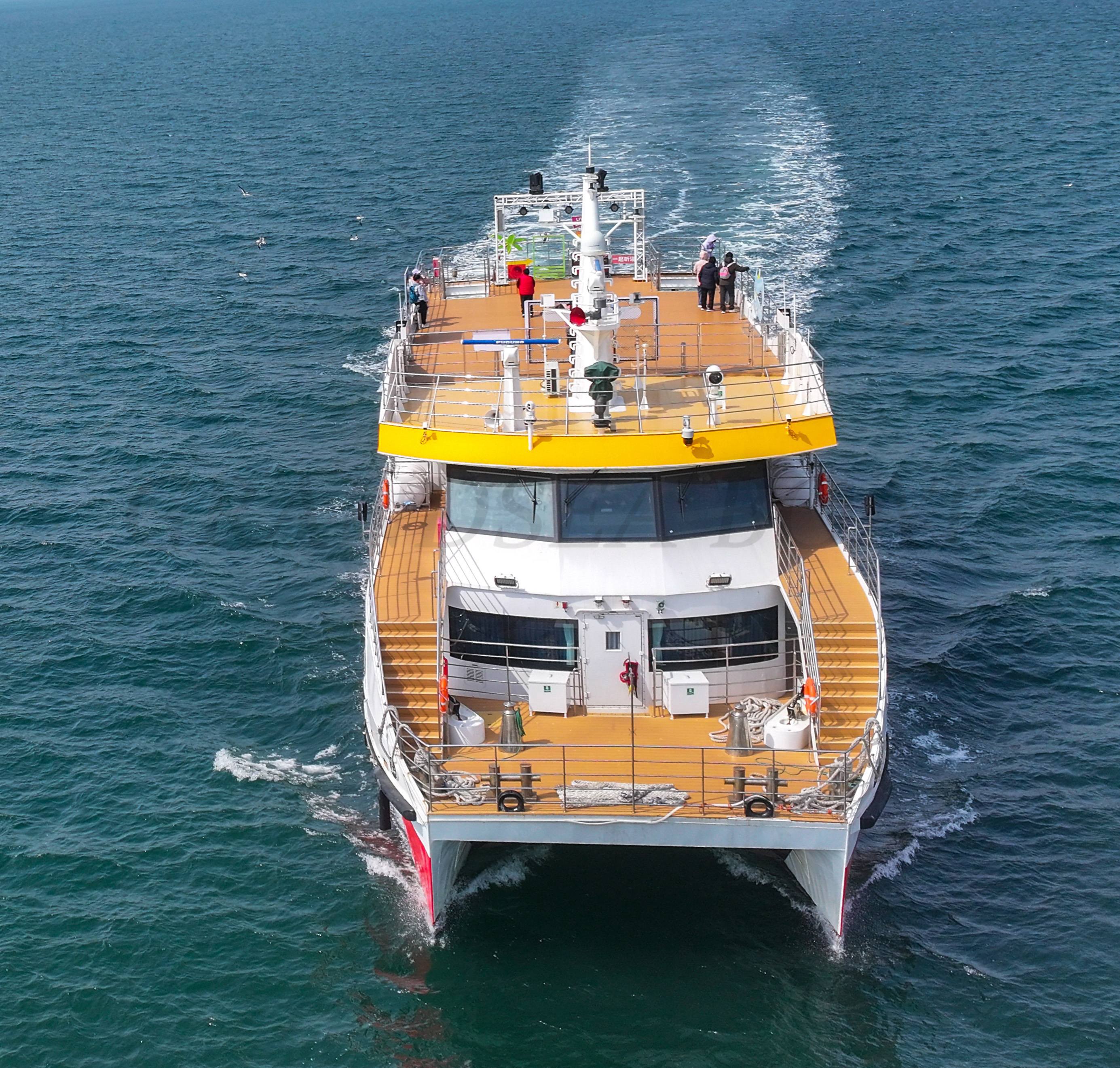 Grandsea 35m 200seats aluminum Party Boat Dinner Cruise Tourist Boats for sale