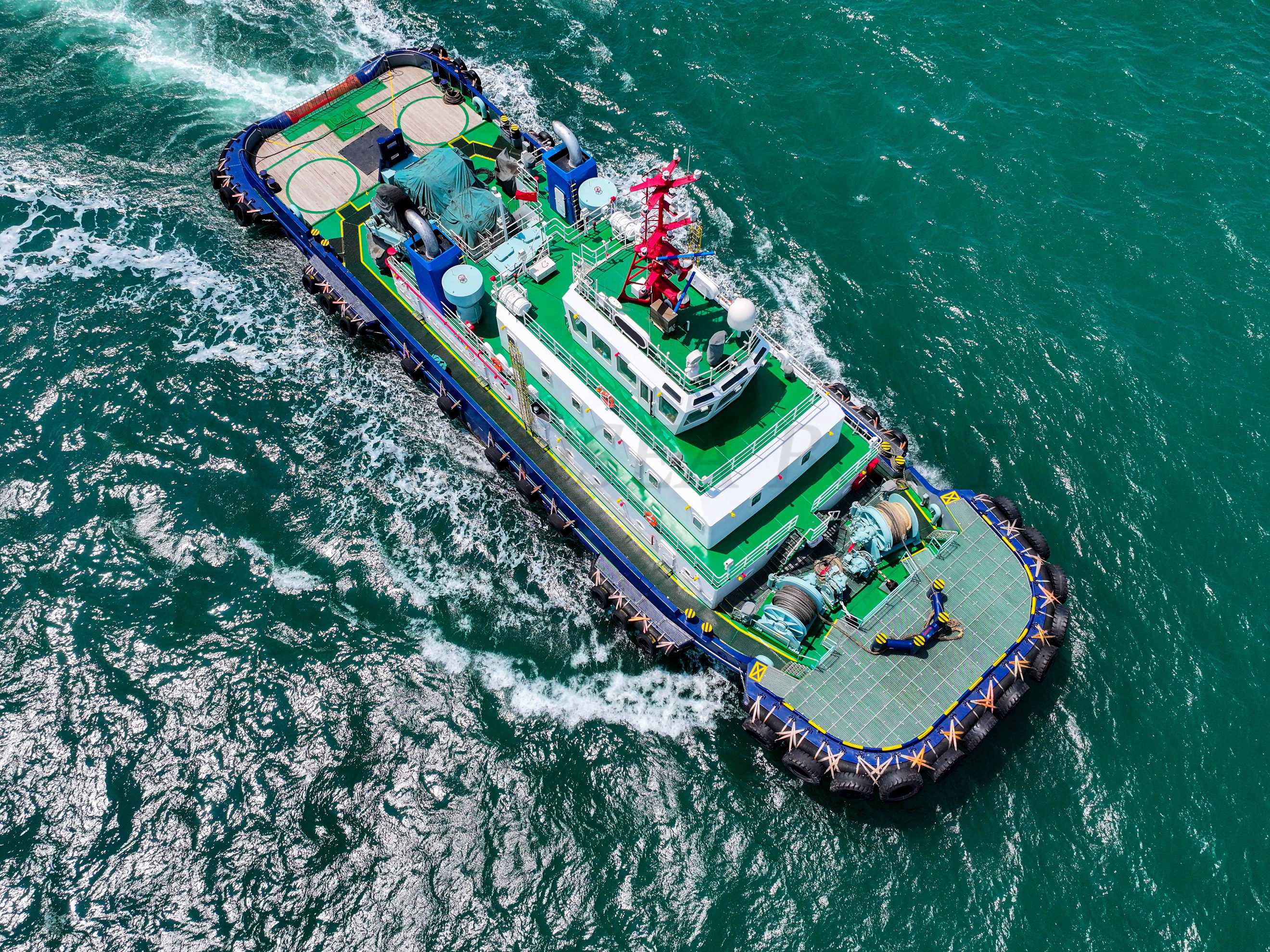 Grandsea 39m Tugboat Tug Work Boat Shipyard  87T Bollard Pull Capacity Tugboat for sale