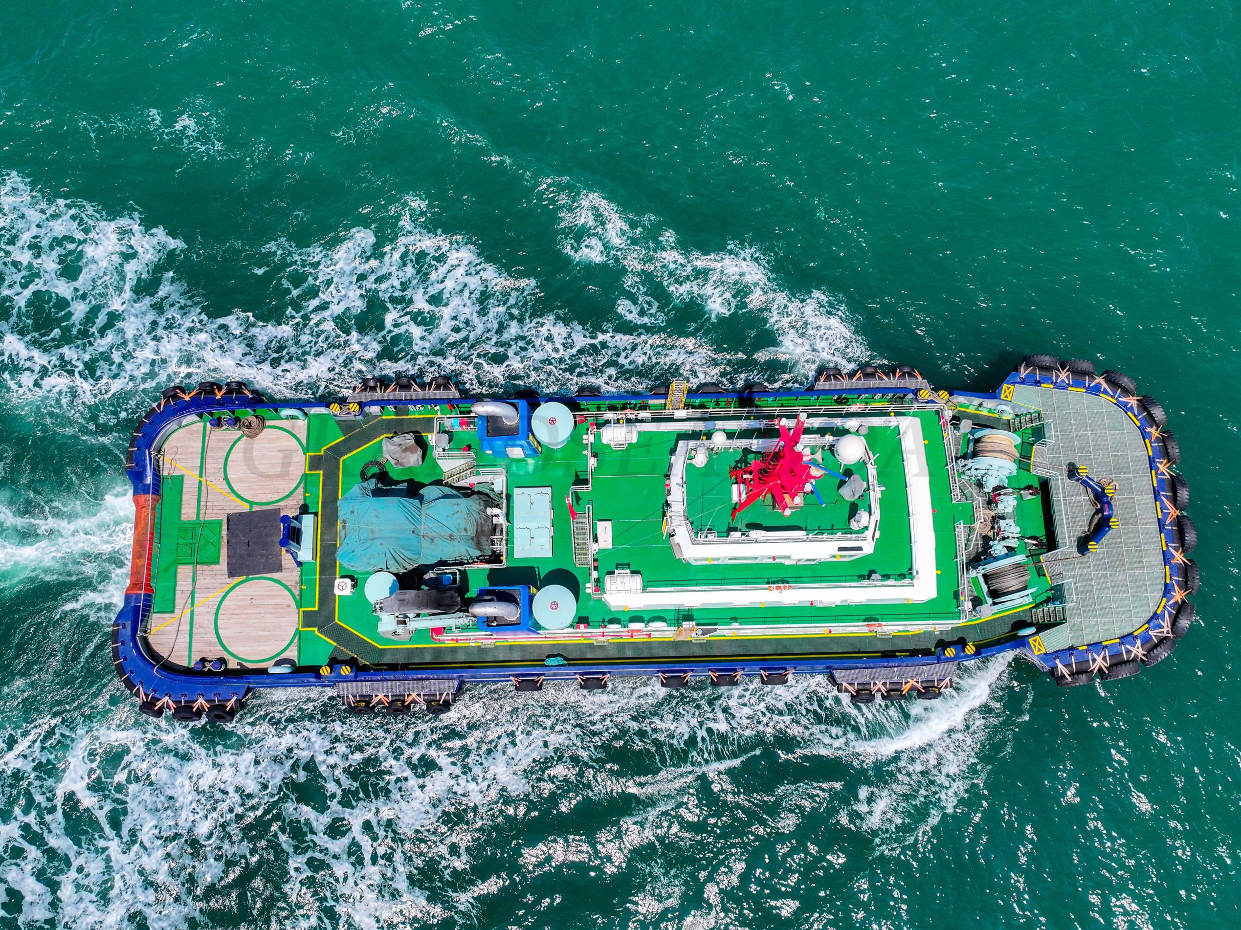 Grandsea 39m Tugboat Tug Work Boat Shipyard  87T Bollard Pull Capacity Tugboat for sale