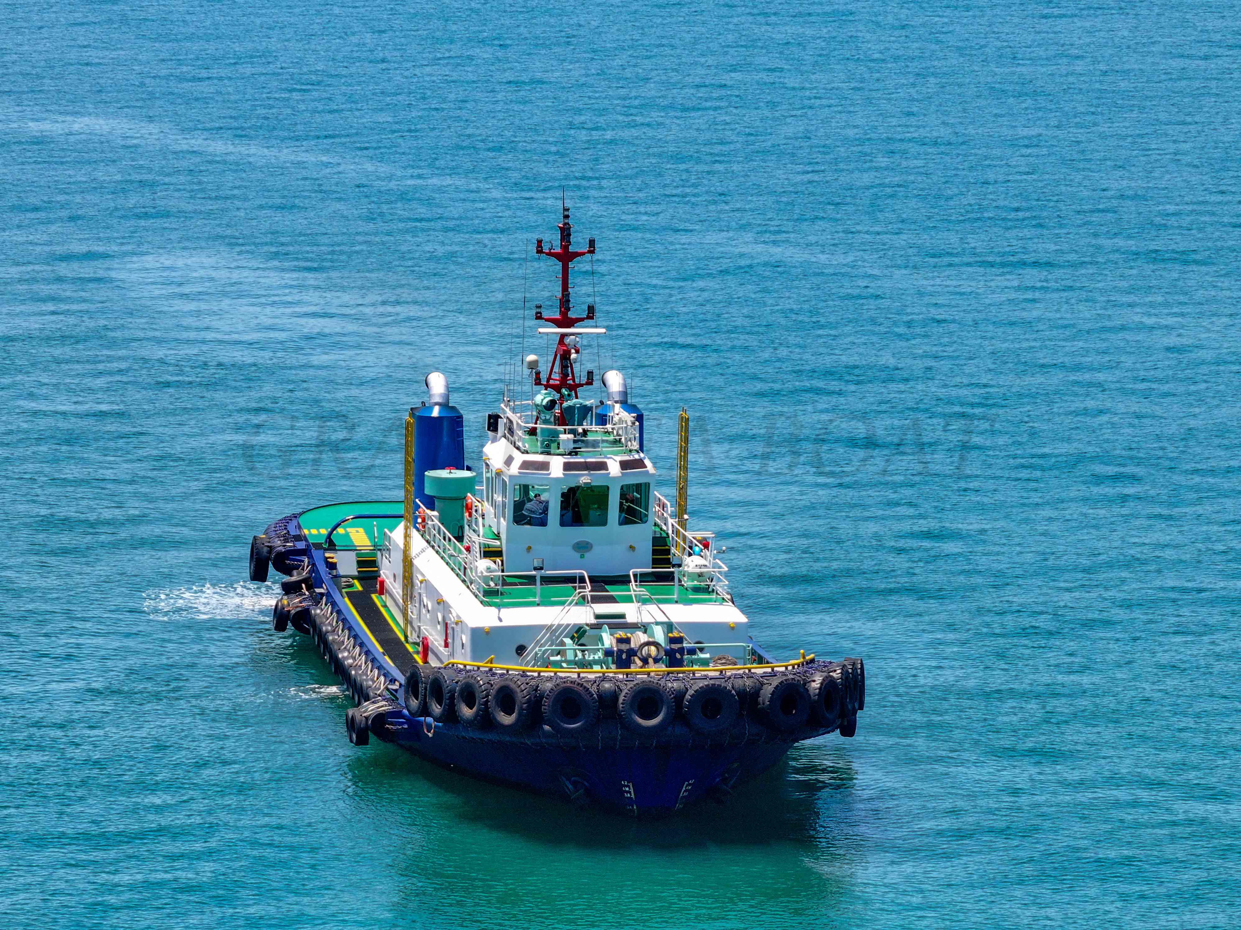 Grandsea 42m Tugboat for sale 100t Bollard Pull Tug Work Boat 8000hp Tugboat Shipyard