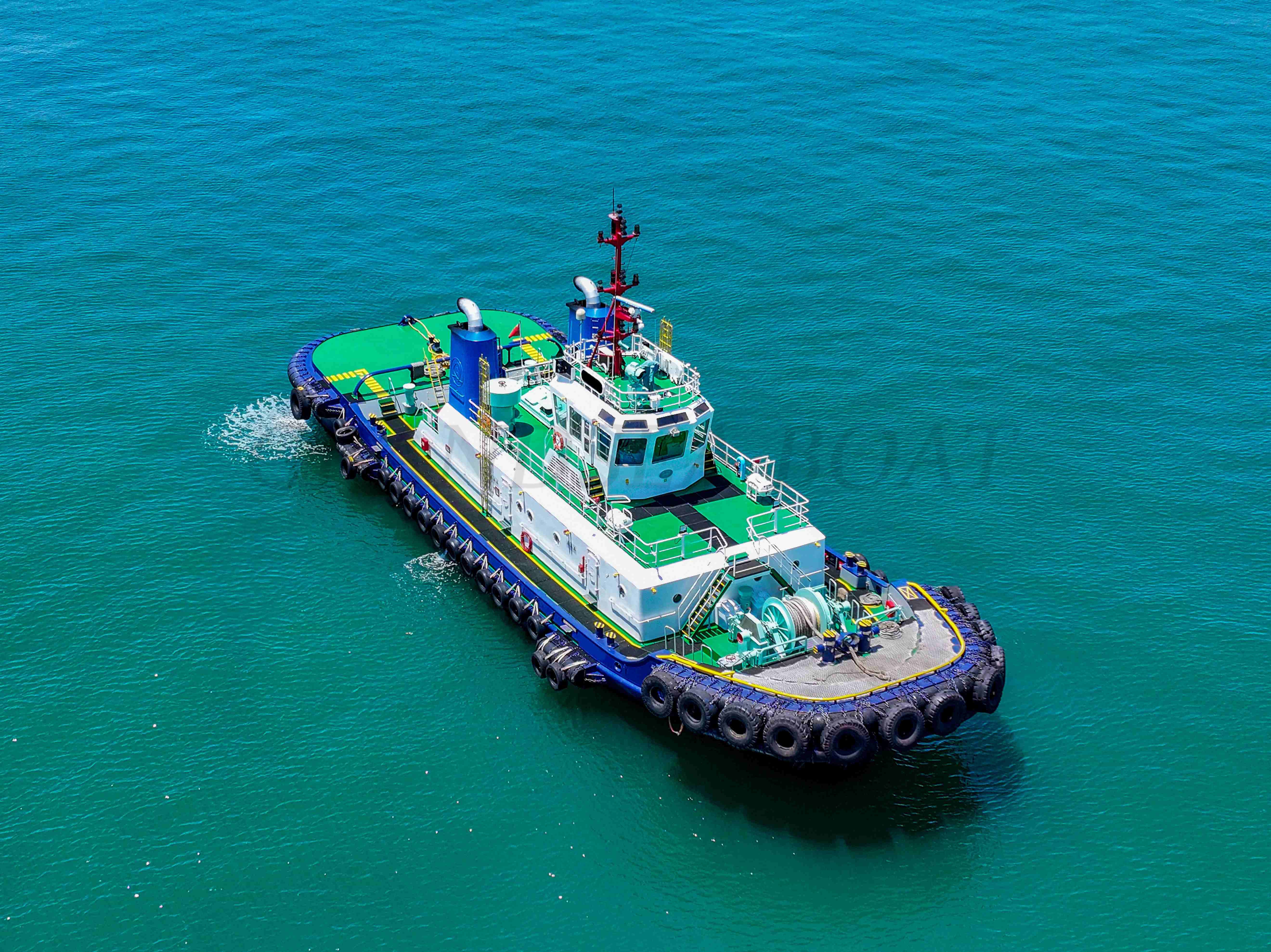 Grandsea 42m Tugboat for sale 100t Bollard Pull Tug Work Boat 8000hp Tugboat Shipyard