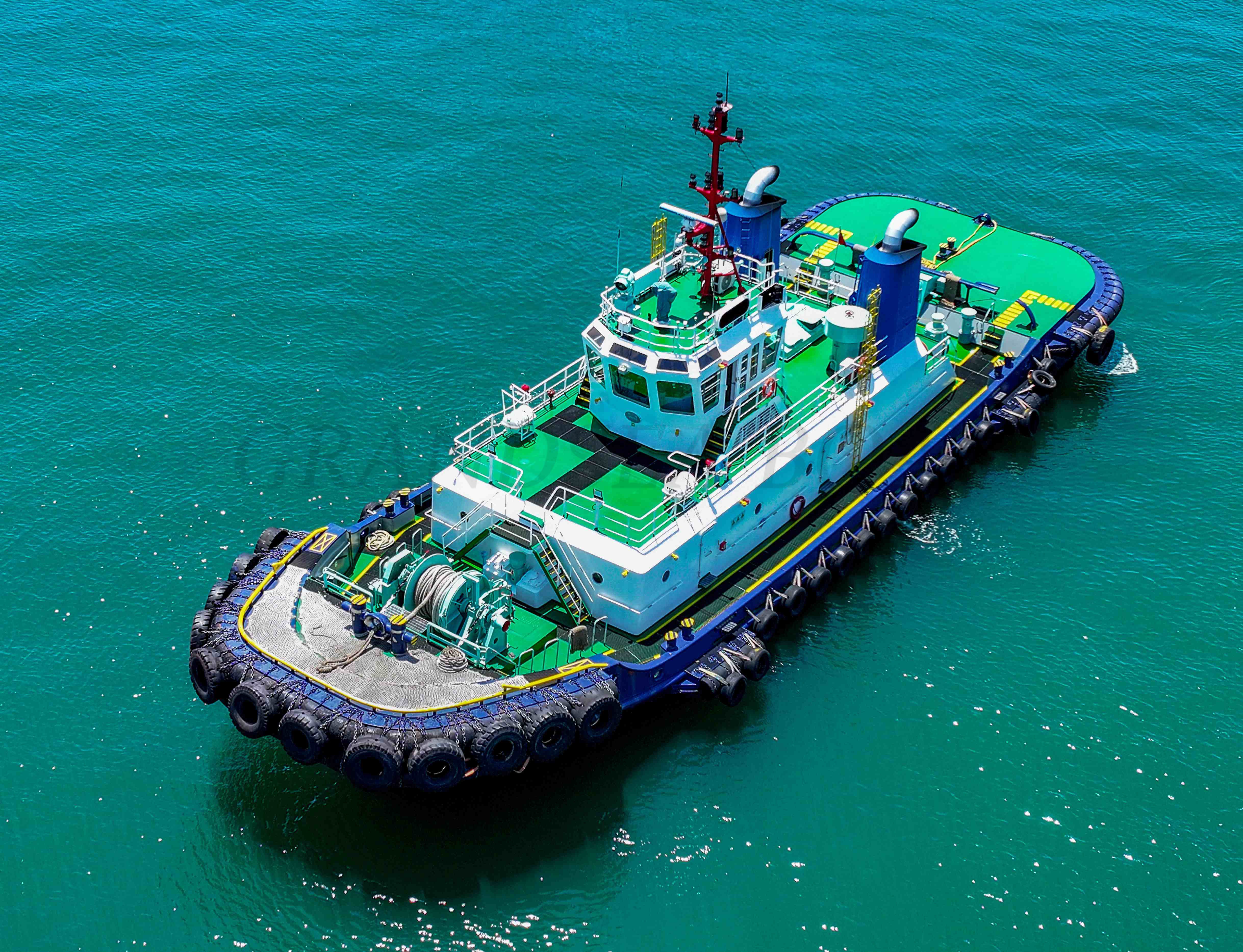 Grandsea 42m Tugboat for sale 100t Bollard Pull Tug Work Boat 8000hp Tugboat Shipyard
