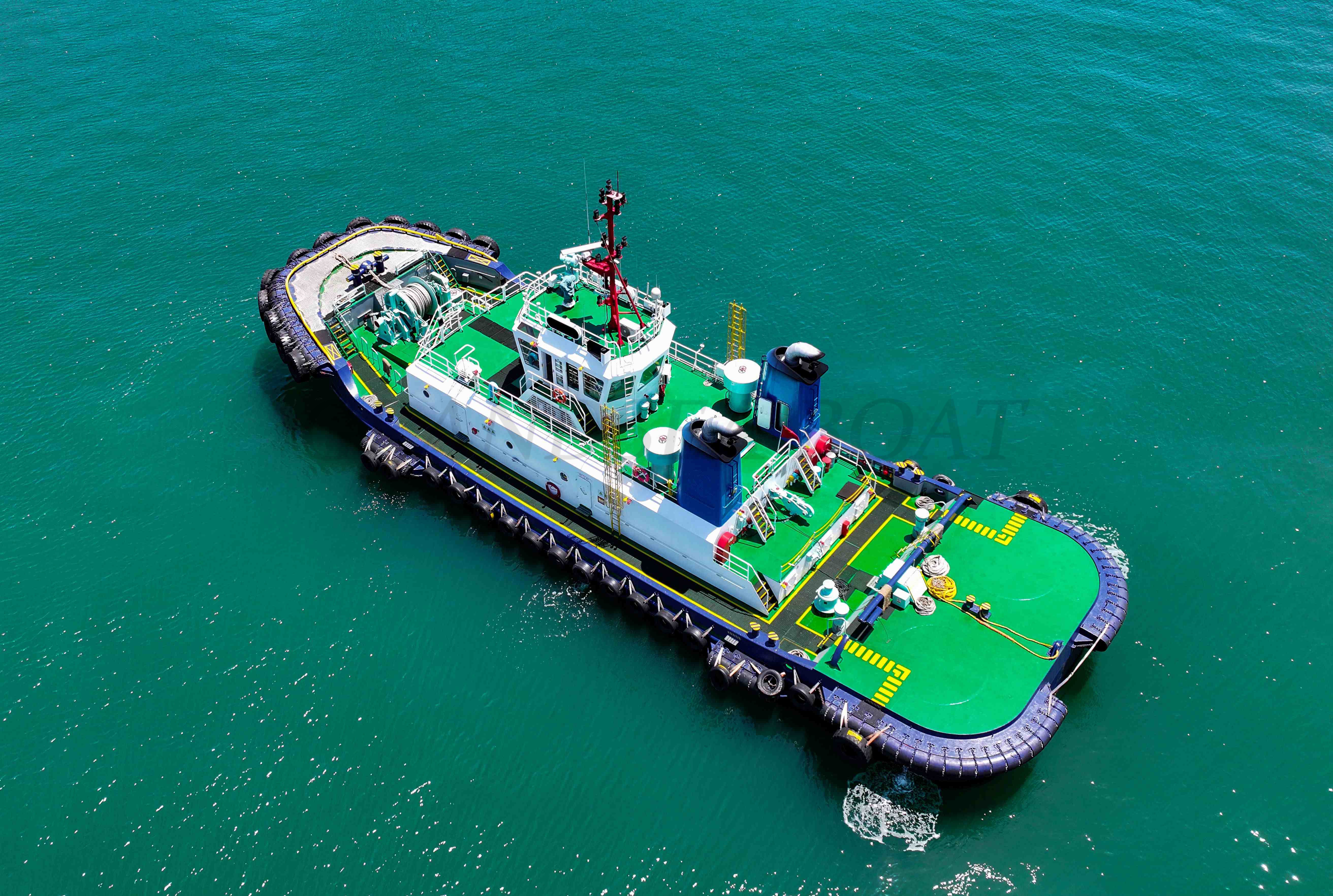 Grandsea 42m Tugboat for sale 100t Bollard Pull Tug Work Boat 8000hp Tugboat Shipyard
