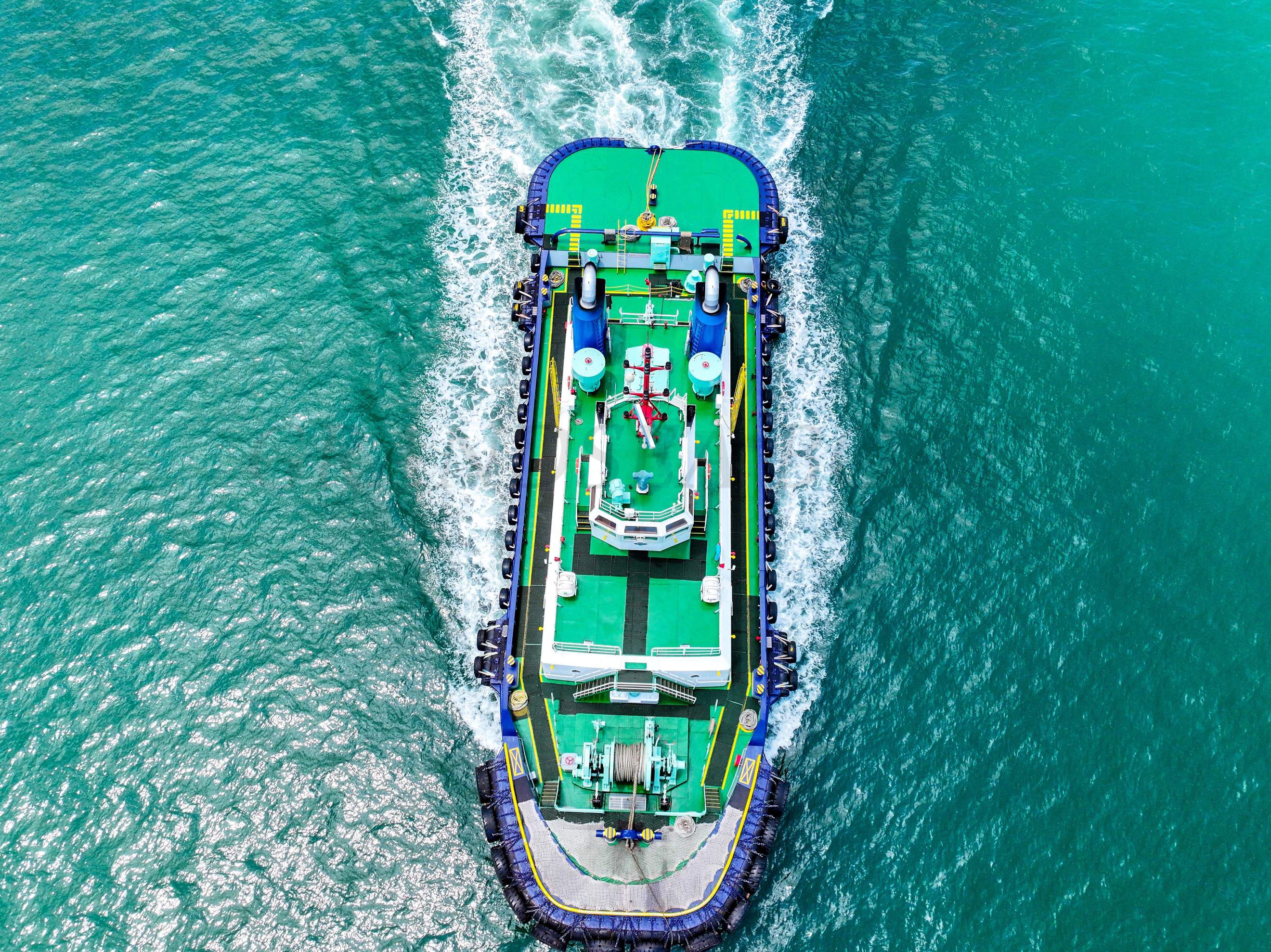 Grandsea 42m Tugboat for sale 100t Bollard Pull Tug Work Boat 8000hp Tugboat Shipyard