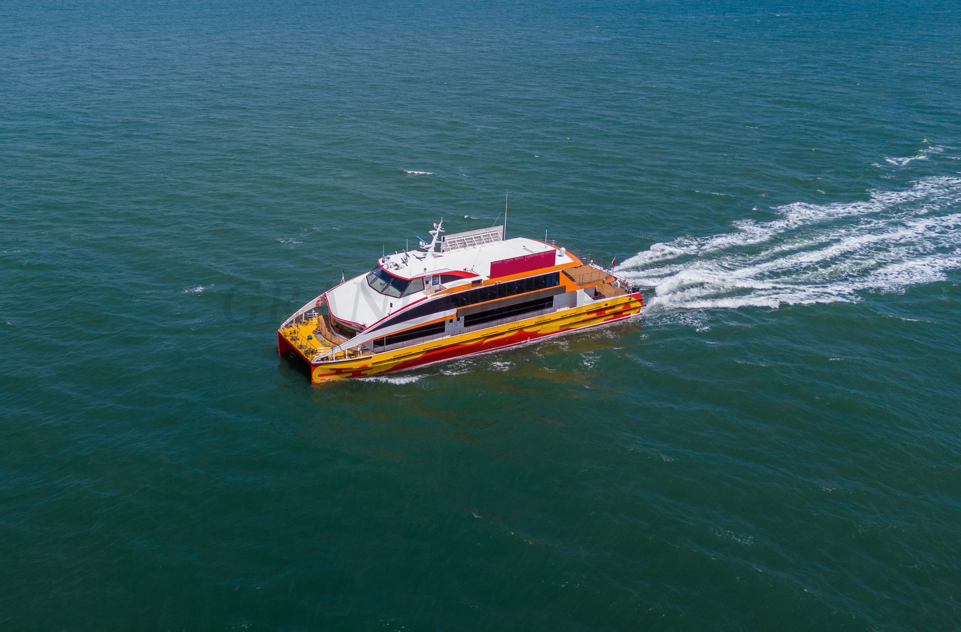 Grandsea 117ft Aluminum Catamaran Commercial Passenger Boats Passenger Ferry Boat for sale