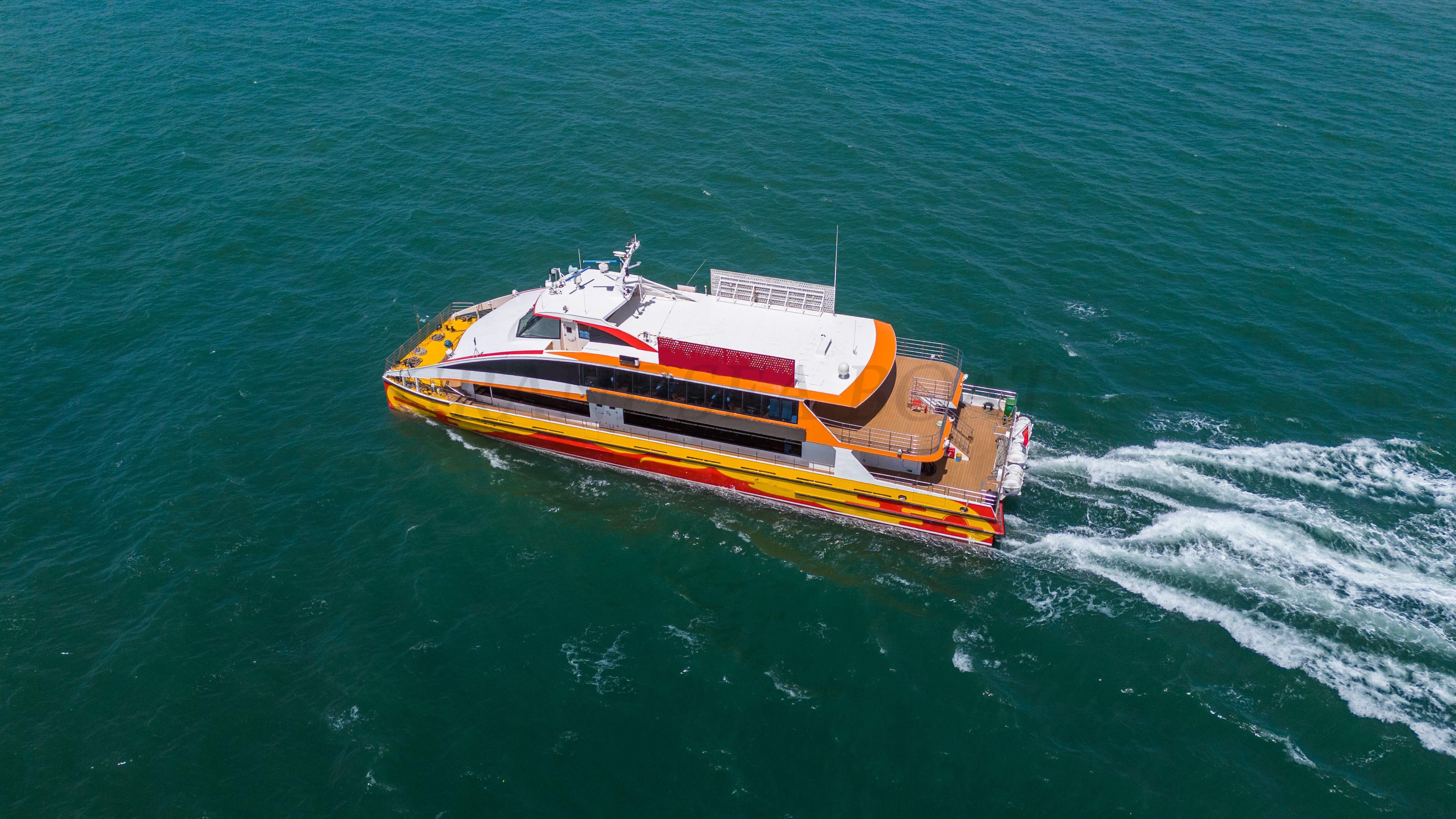 Grandsea 117ft Aluminum Catamaran Commercial Passenger Boats Passenger Ferry Boat for sale