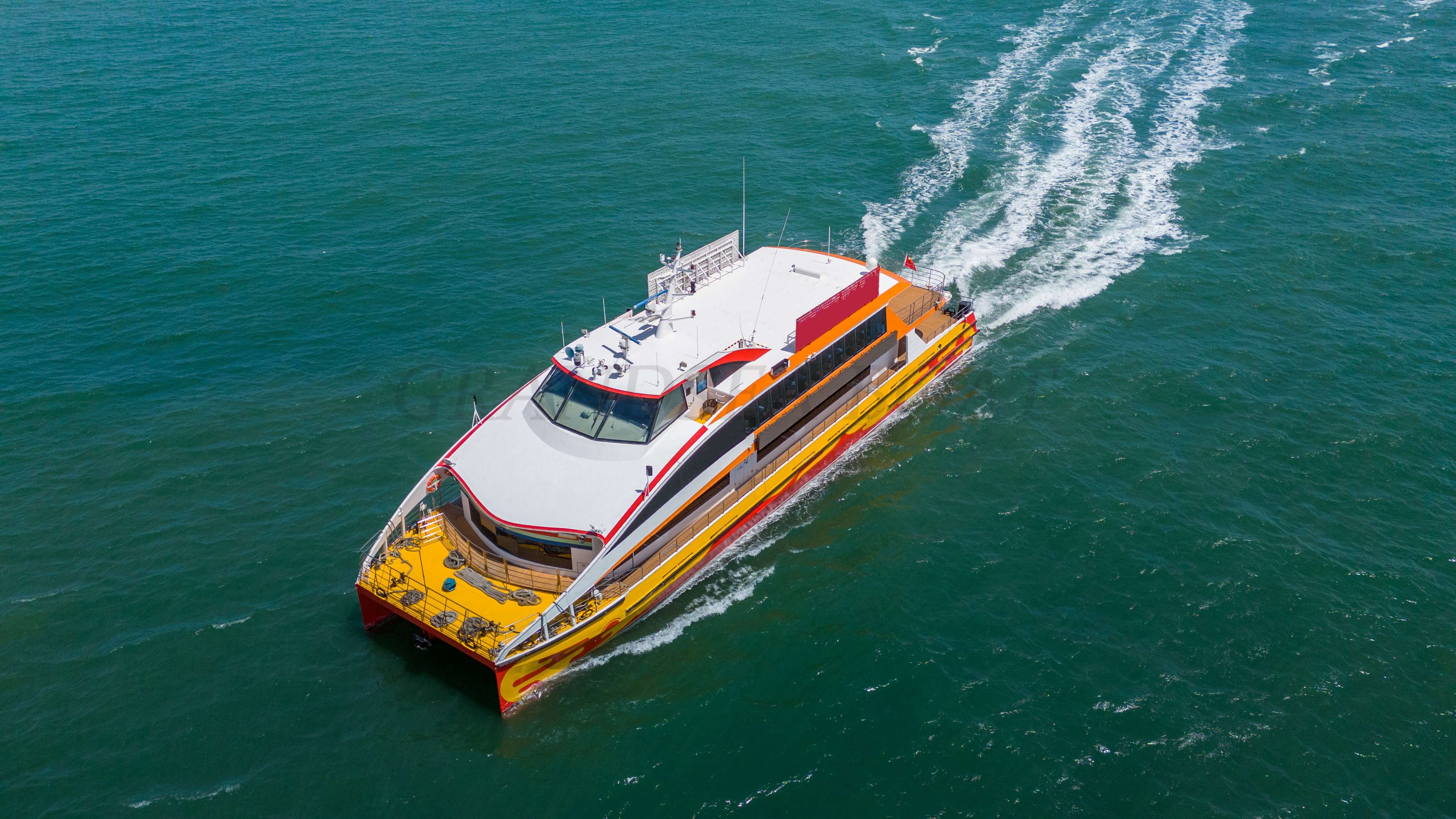 Grandsea 117ft Aluminum Catamaran Commercial Passenger Boats Passenger Ferry Boat for sale