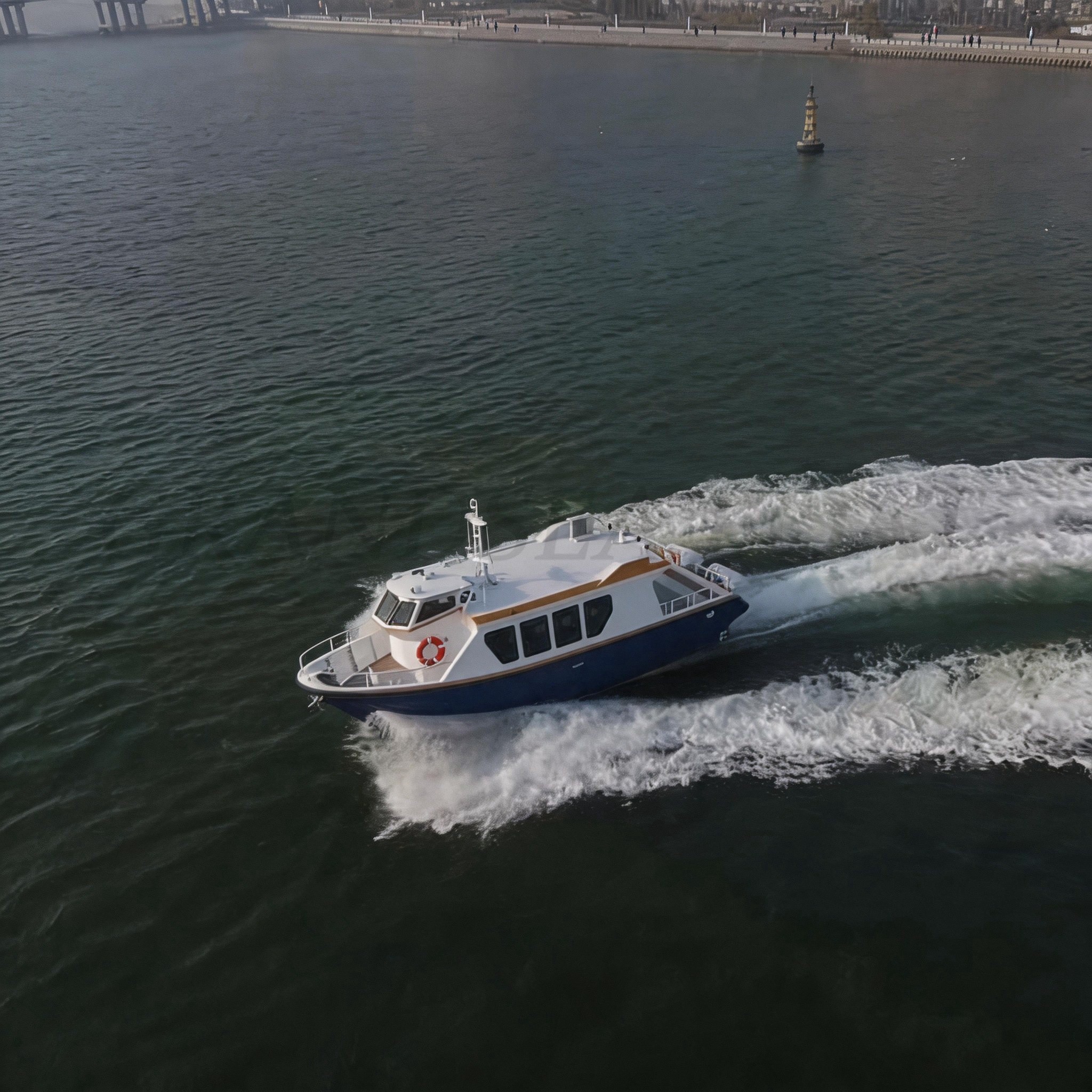 Grandsea 42ft 30 Persons Aluminium Passenger Ferry for Sale