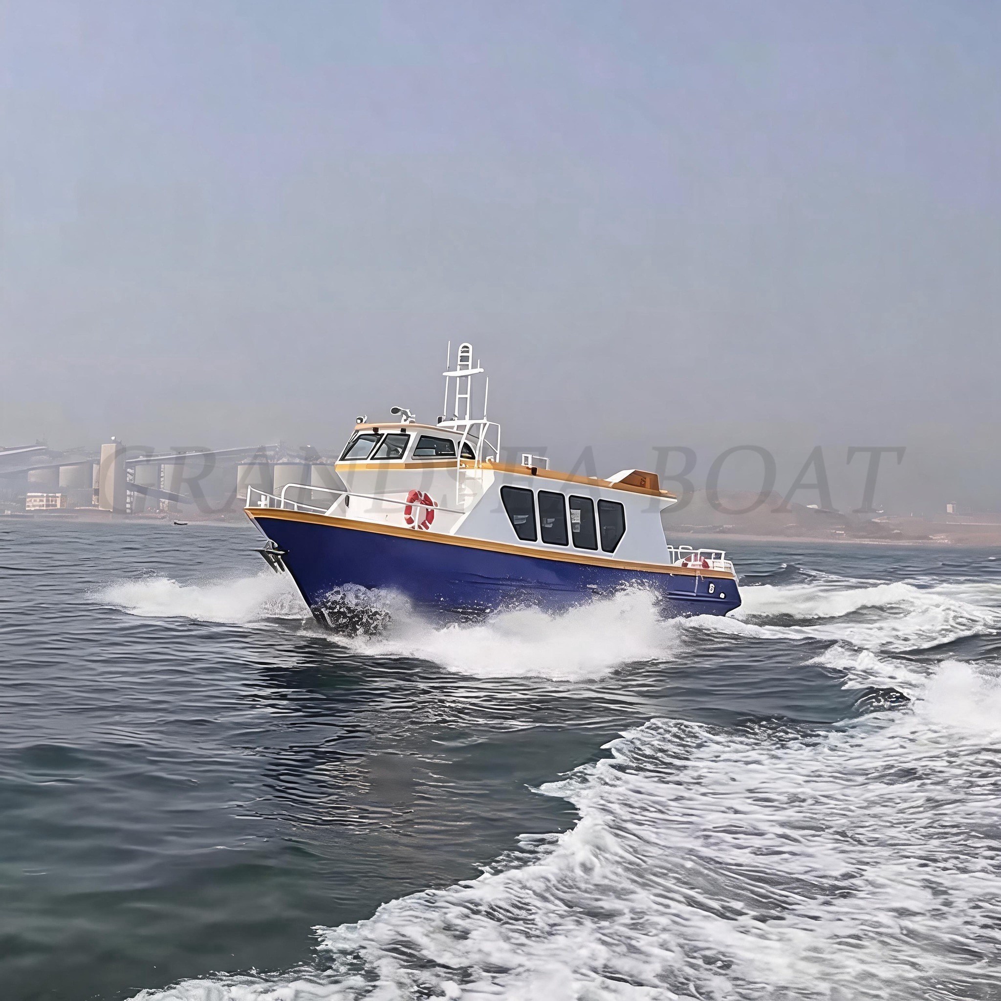 Grandsea 42ft 30 Persons Aluminium Passenger Ferry for Sale